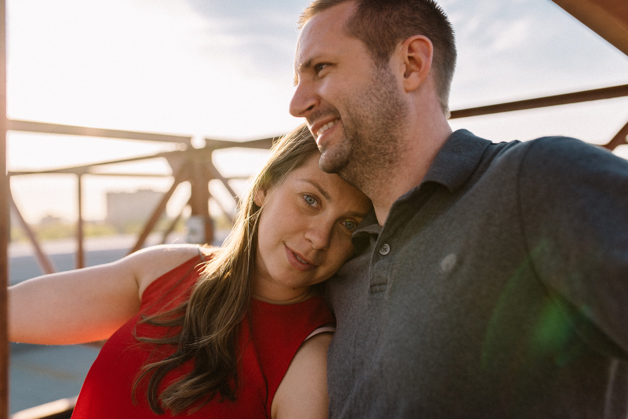 Rooftop Engagement Photos - Olive Photography Toronto