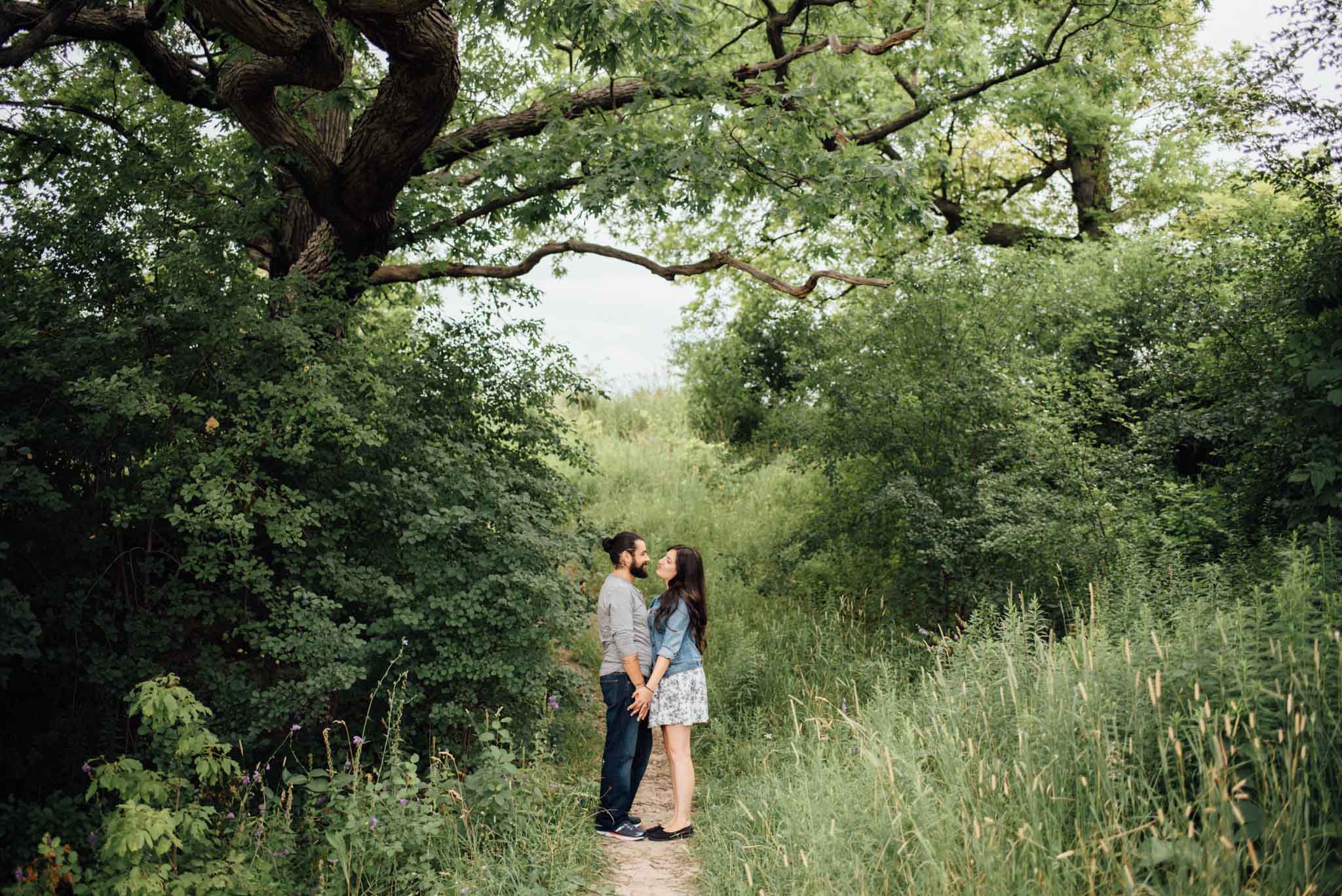 Toronto Ravine Engagement | Olive Photography