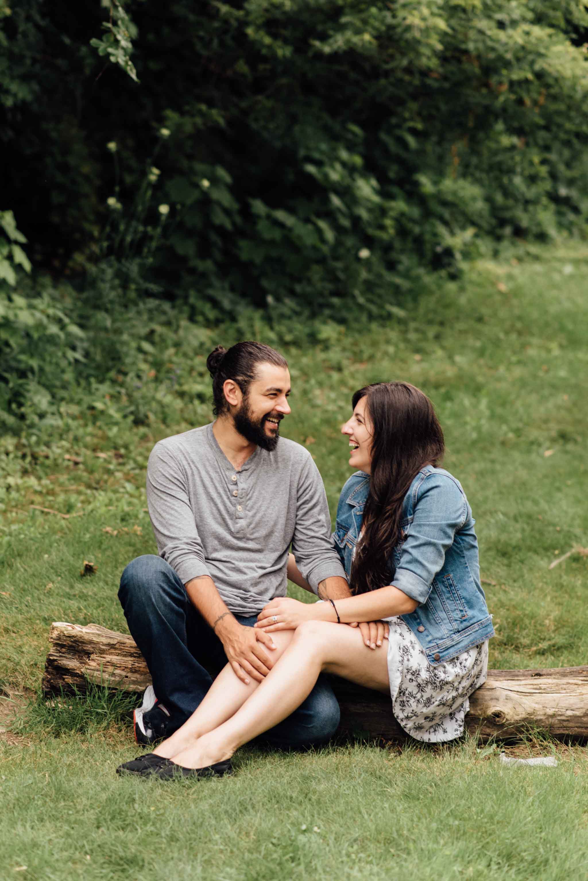 Toronto Ravine Engagement | Olive Photography