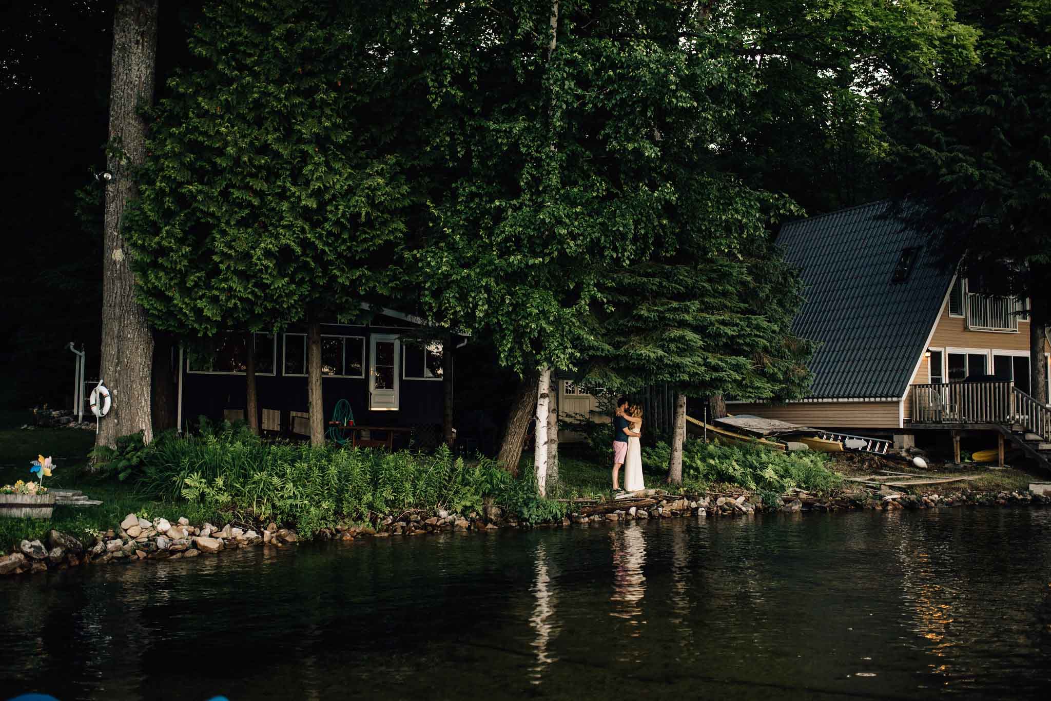 Muskoka Cottage Engagement Session | Olive Photography Toronto