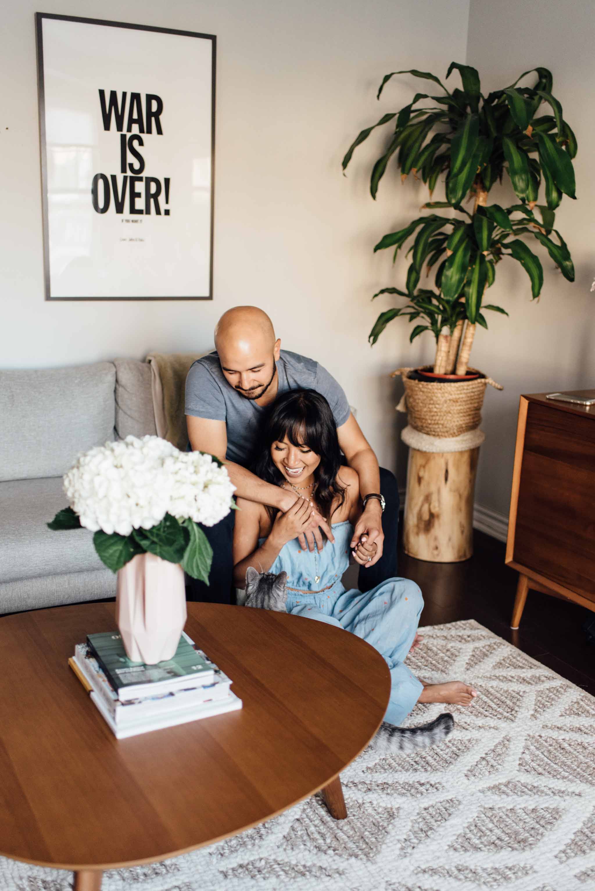 In-Home Engagement Session | Olive Photography Toronto