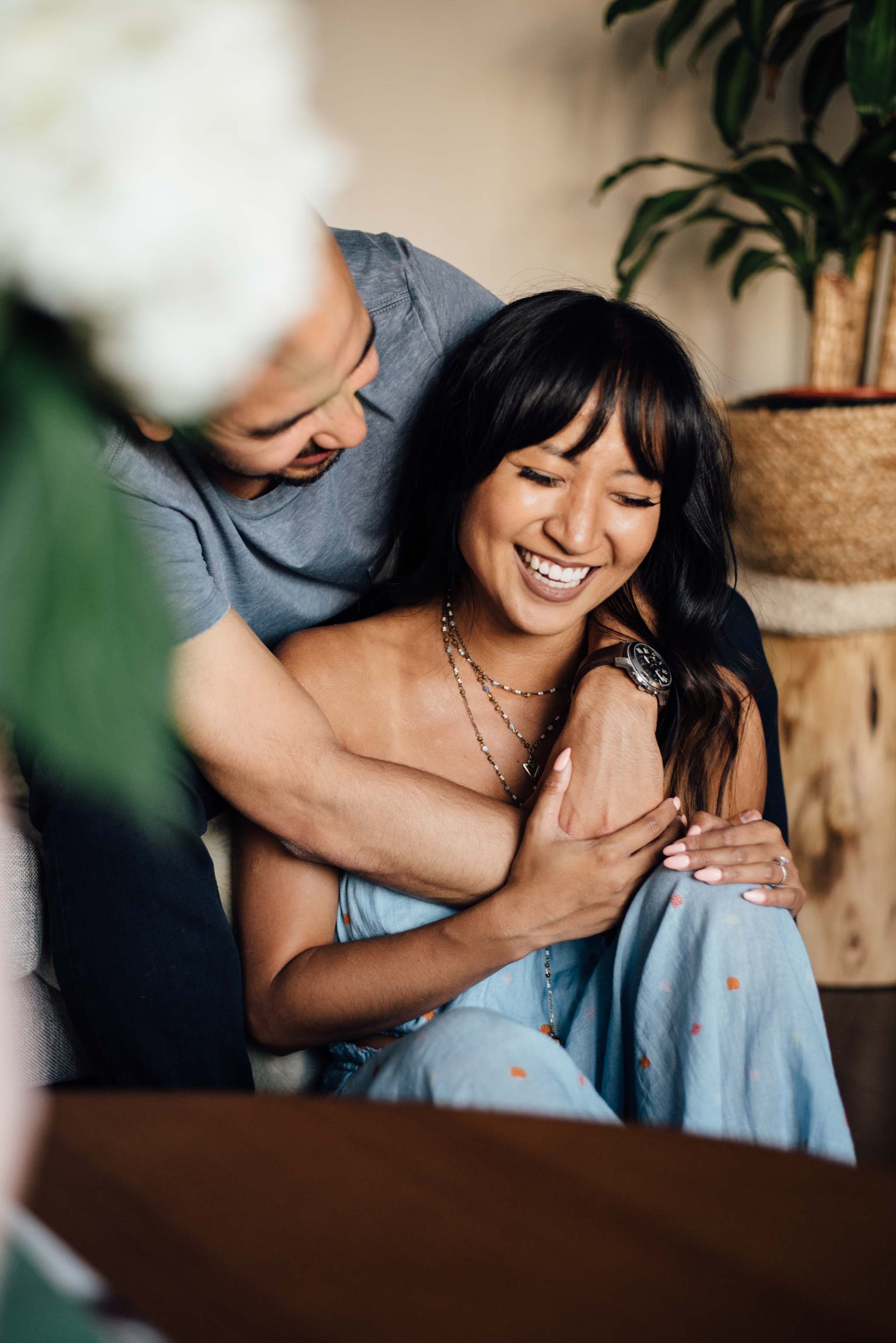 In-Home Engagement Session | Olive Photography Toronto