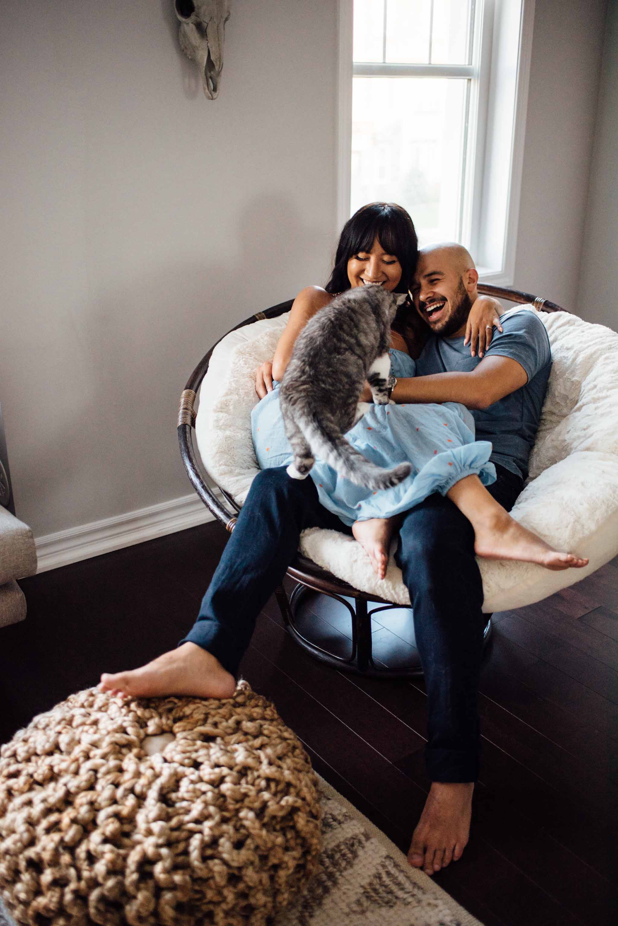 In-Home Engagement Session | Olive Photography Toronto