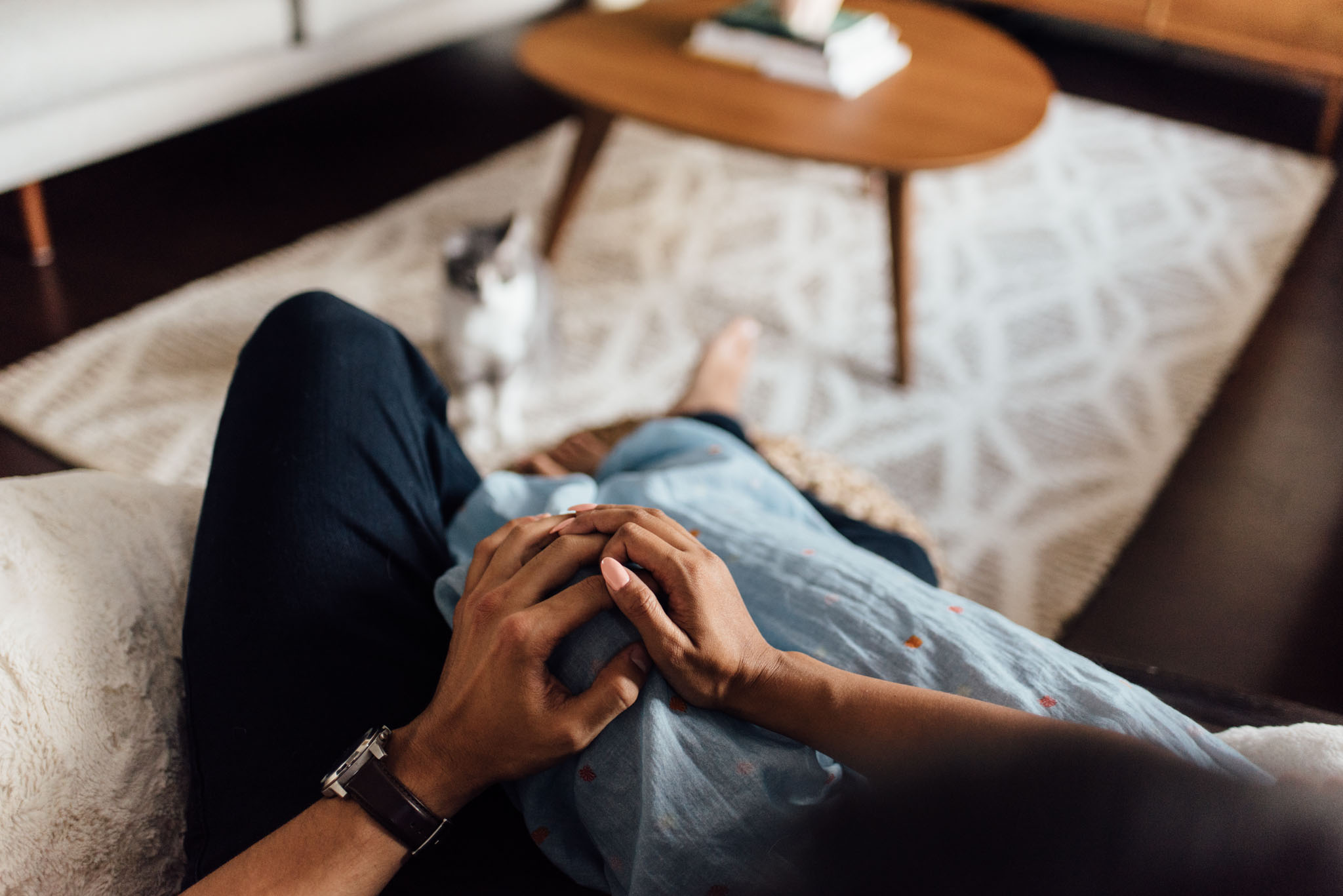 In-Home Engagement Session | Olive Photography Toronto