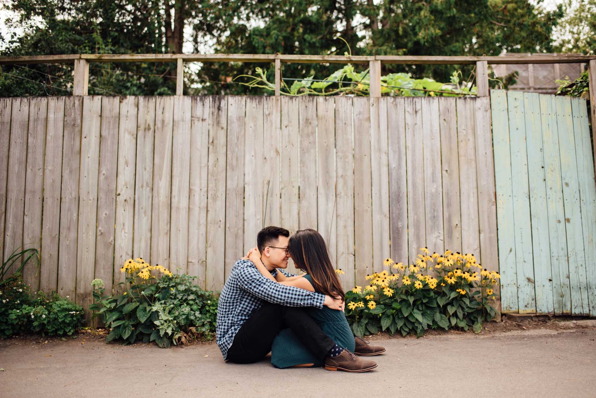 Leslieville Engagement Photos | Olive Photography Toronto