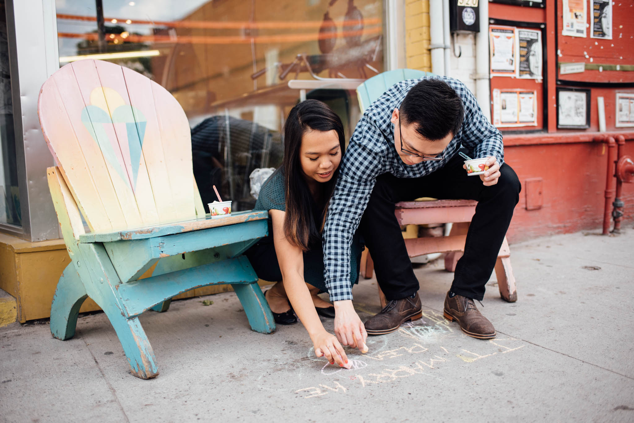 Ed's Ice Cream Engagement Photos | Olive Photography Toronto