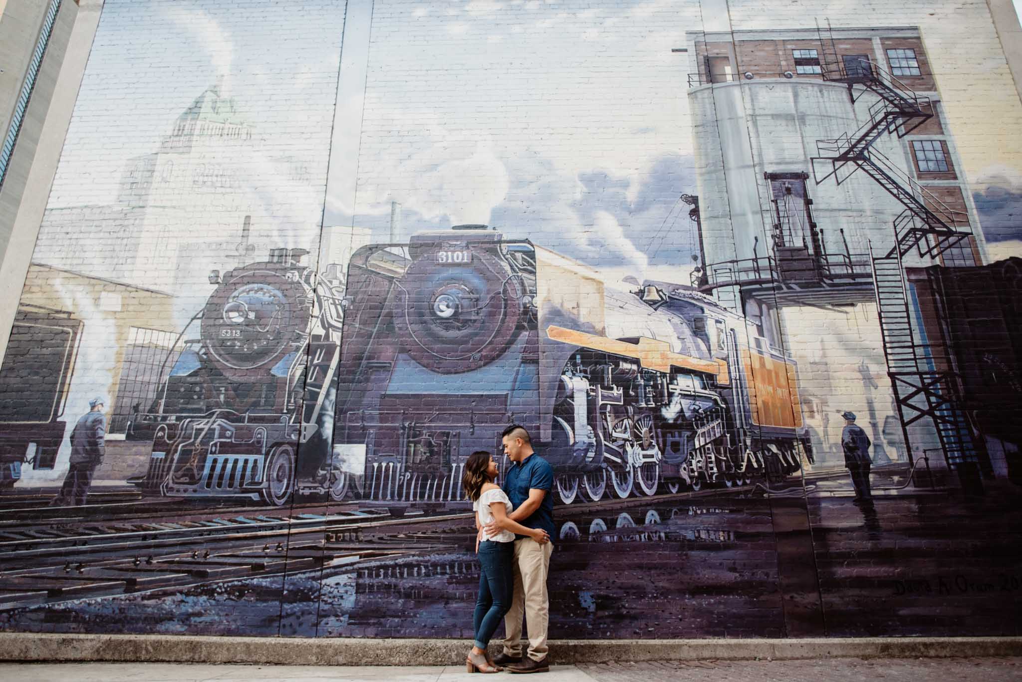 Downtown Toronto Engagement Photos | Olive Photography