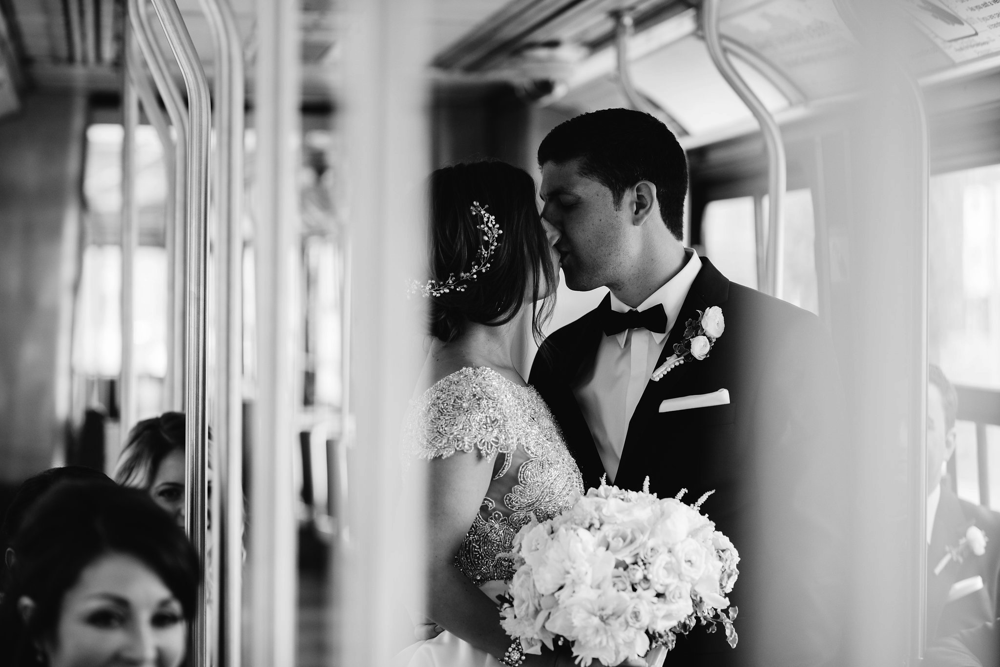 Toronto TTC Streetcar Wedding Photos | Olive Photography