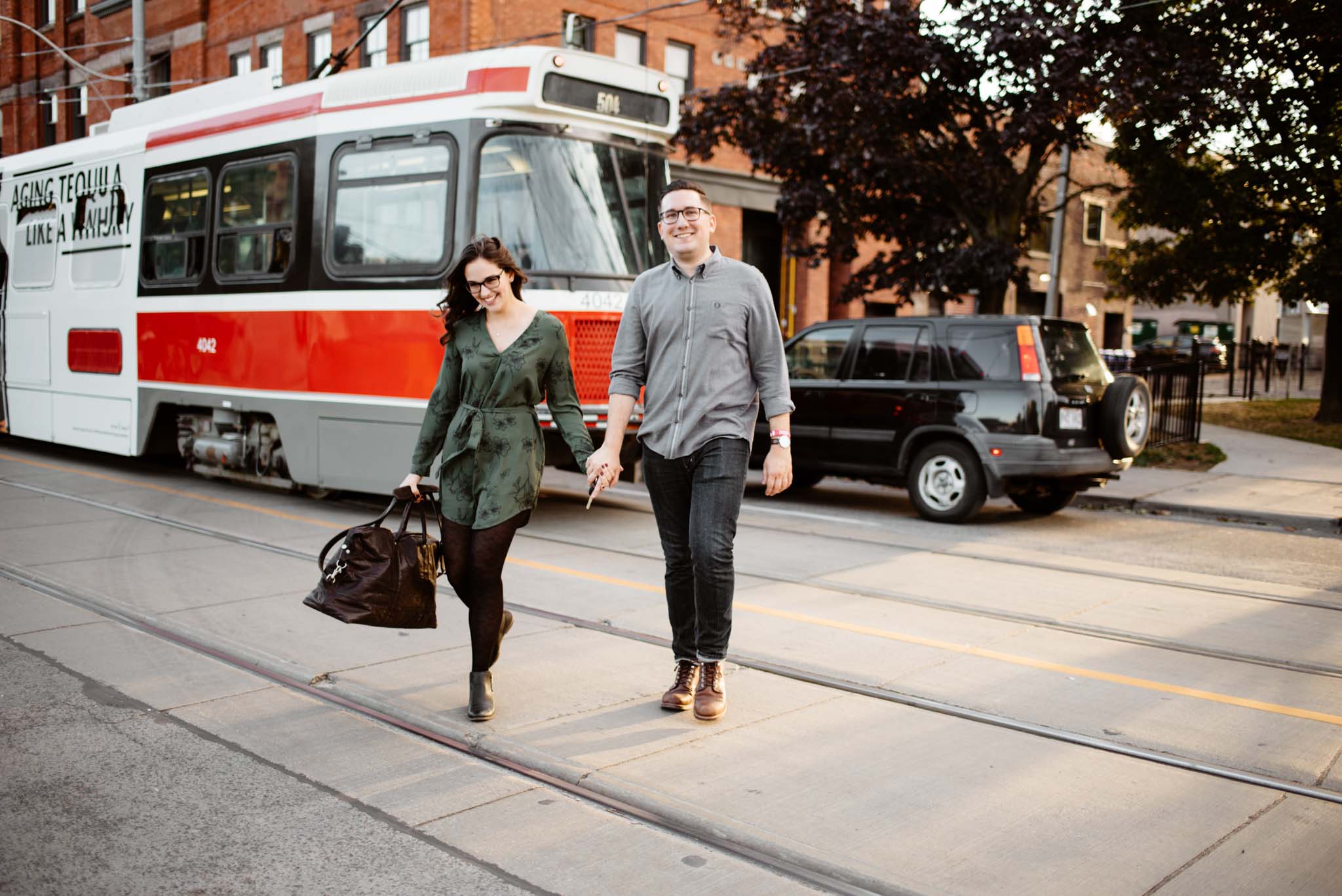 Leslieville Engagement Session | Olive Photography Toronto