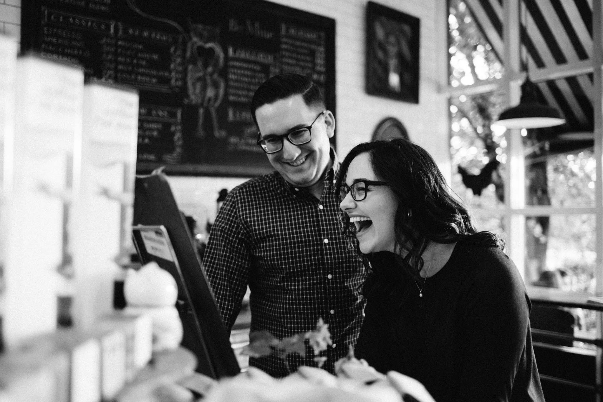 Rooster Coffee Engagement Photos | Olive Photography Toronto