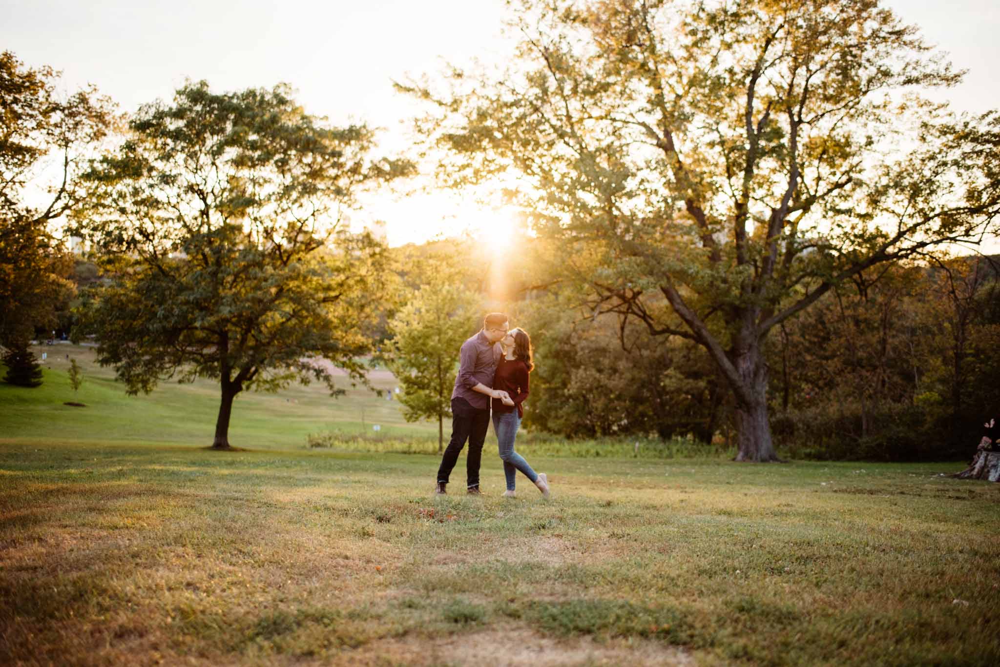 Riverdale Park Engagement Photos | Olive Photography Toronto