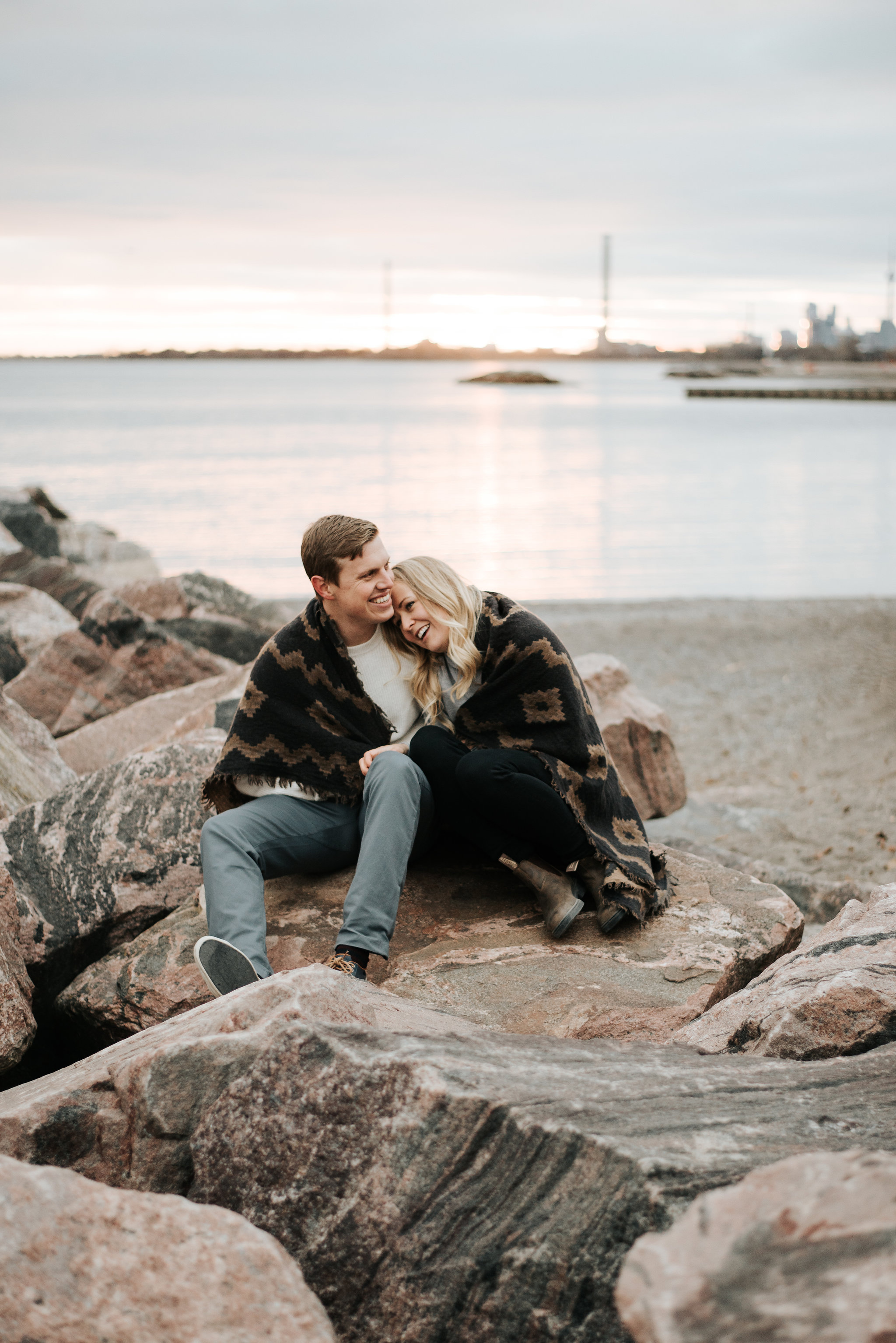 Balmy Beach Engagement Photos Toronto | Olive Photography