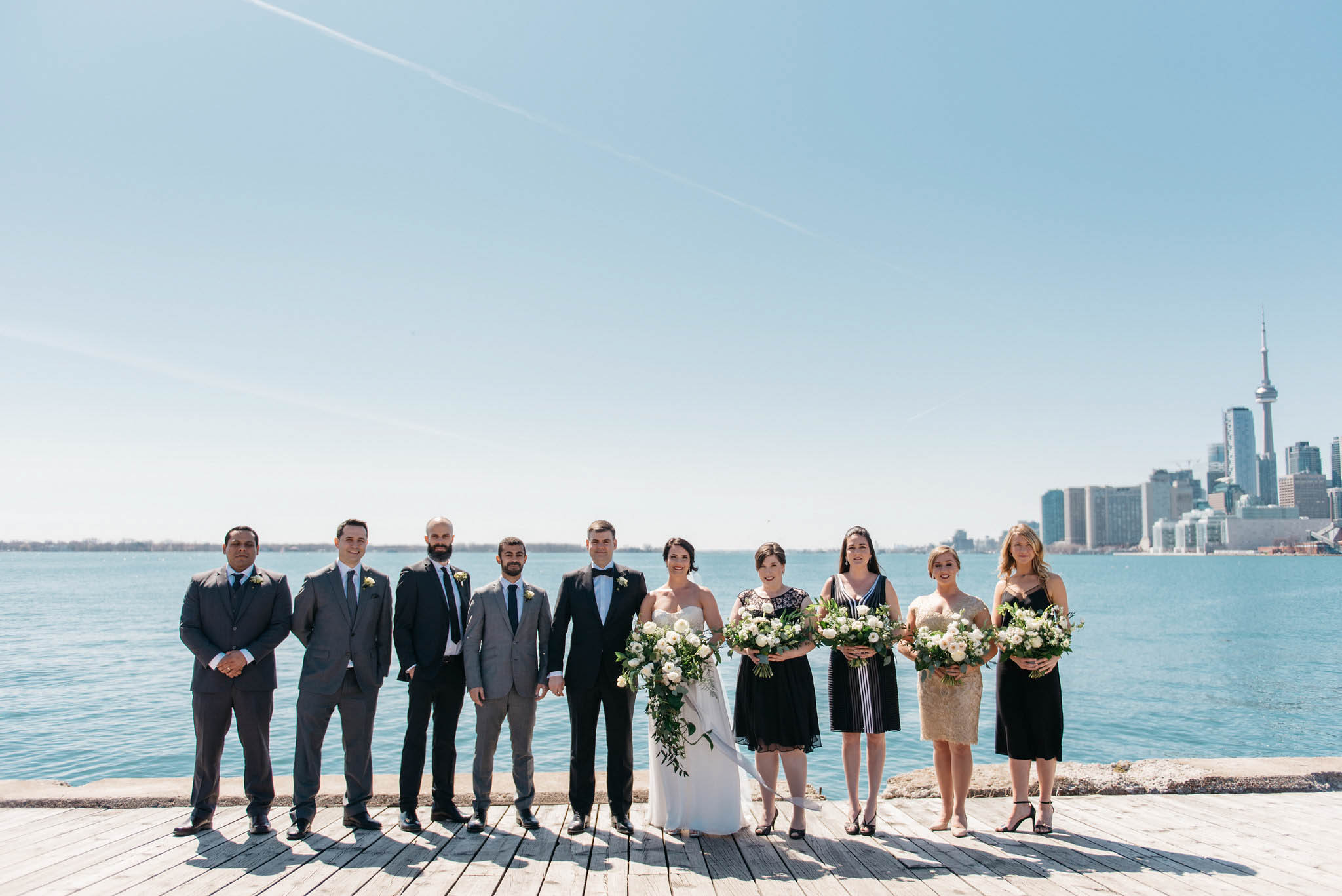 Toronto Skyline Wedding Photos | Olive Photography Toronto