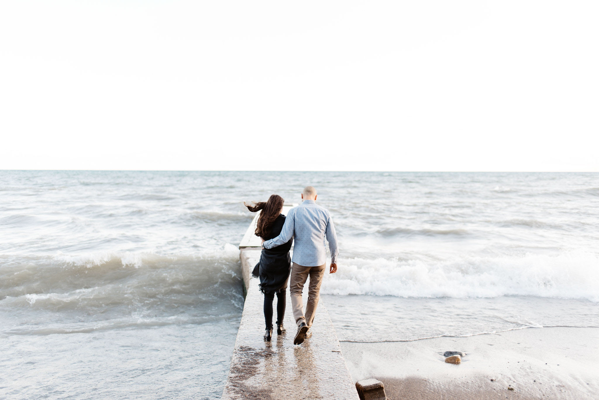 Toronto Beaches Engagement Photos | Olive Photography