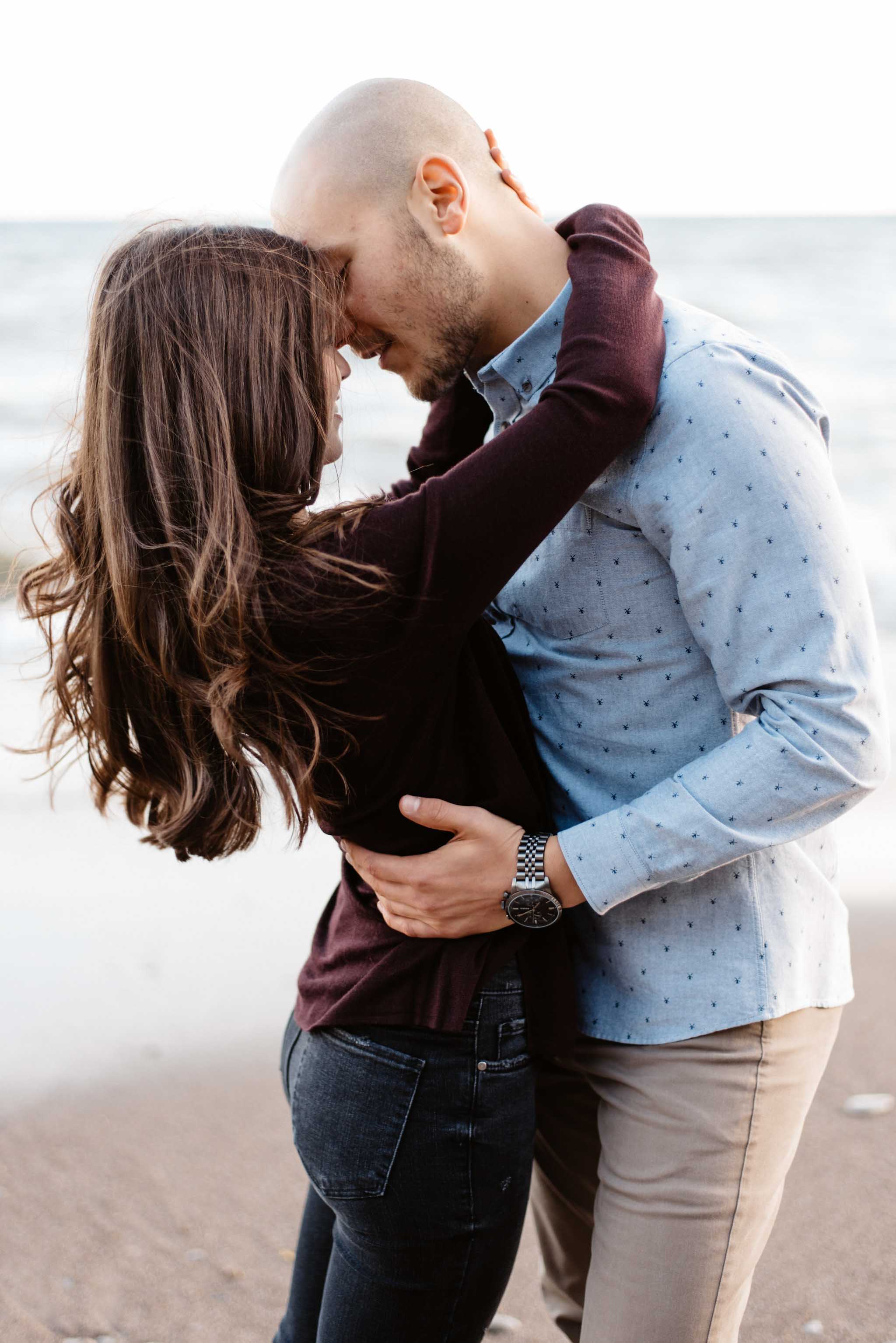 Toronto Beaches Engagement Photos | Olive Photography