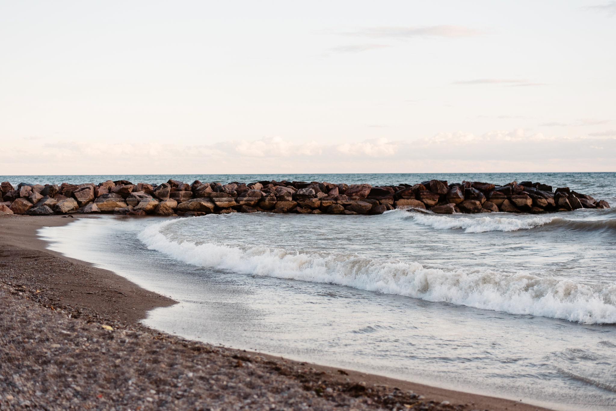 Toronto Beaches Engagement Photos | Olive Photography