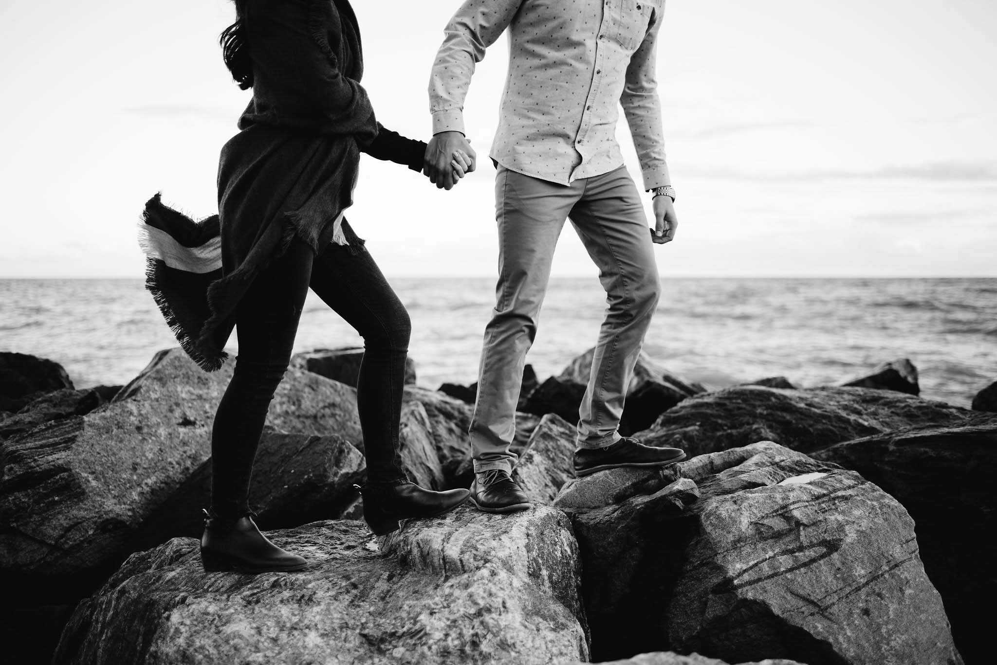 Toronto Beaches Engagement Photos | Olive Photography