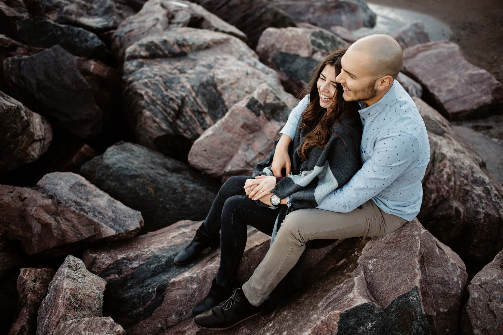 Toronto Beaches Engagement Photos | Olive Photography