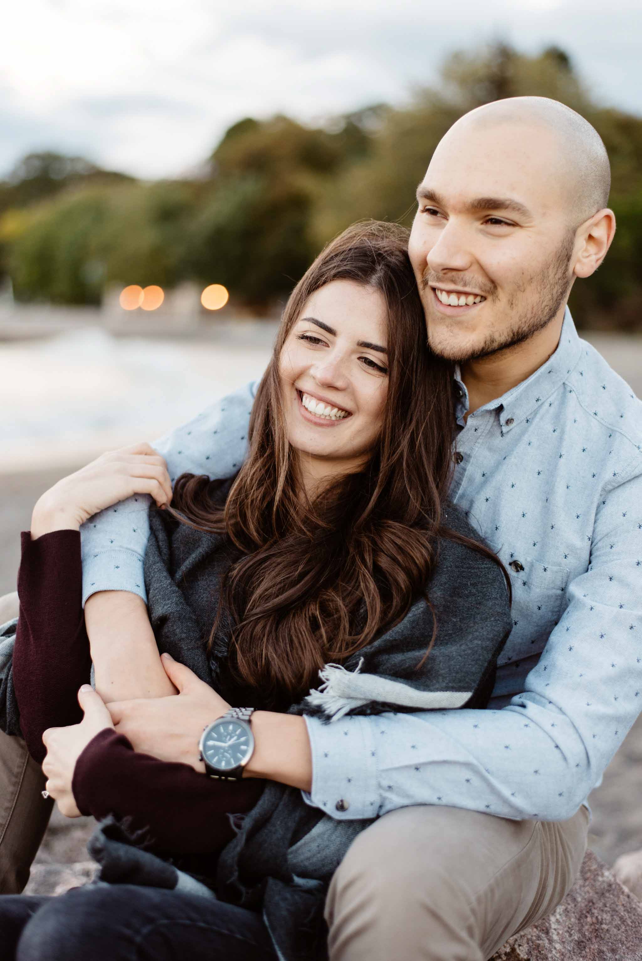 Toronto Beaches Engagement Photos | Olive Photography