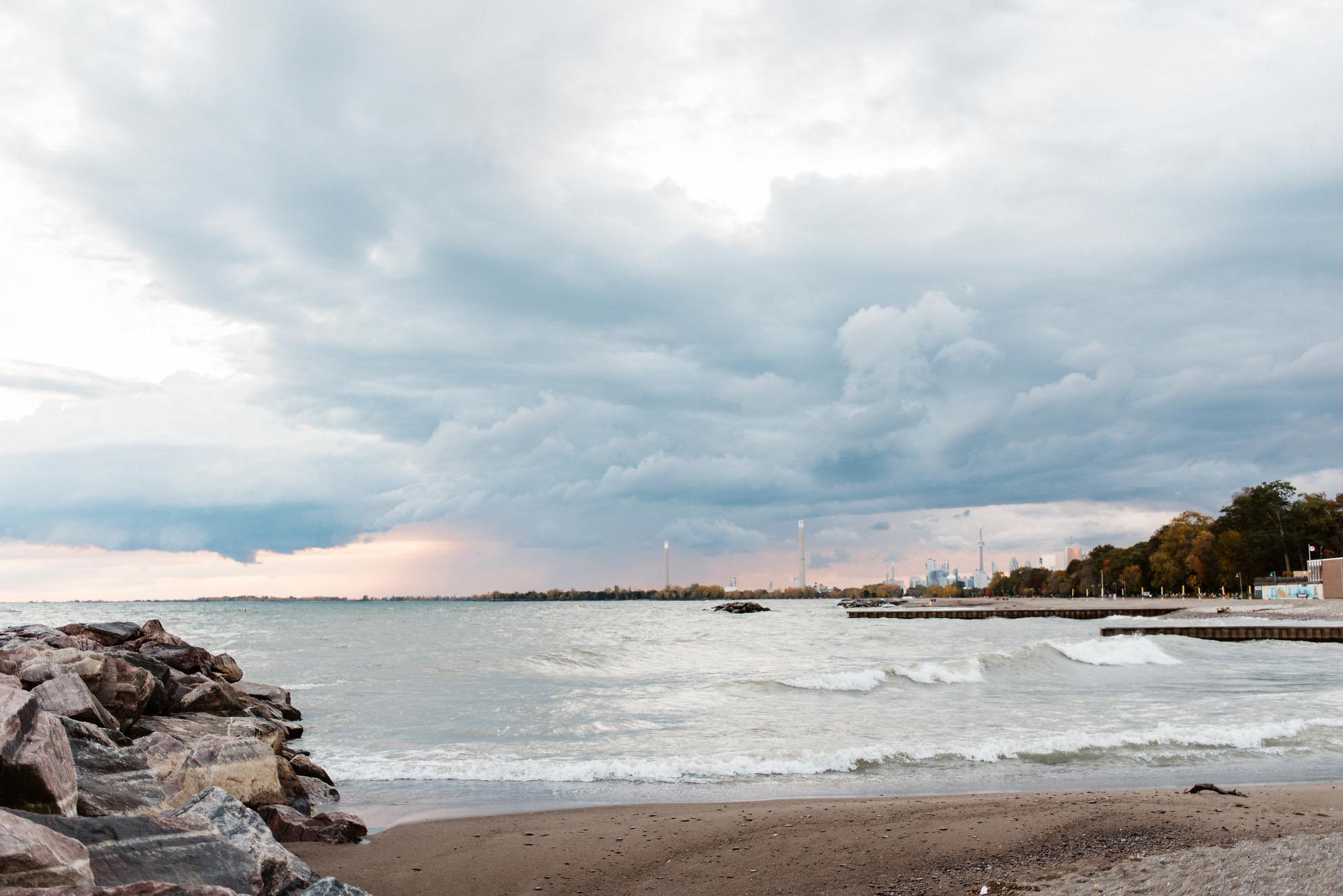 Toronto Beaches Engagement Photos | Olive Photography