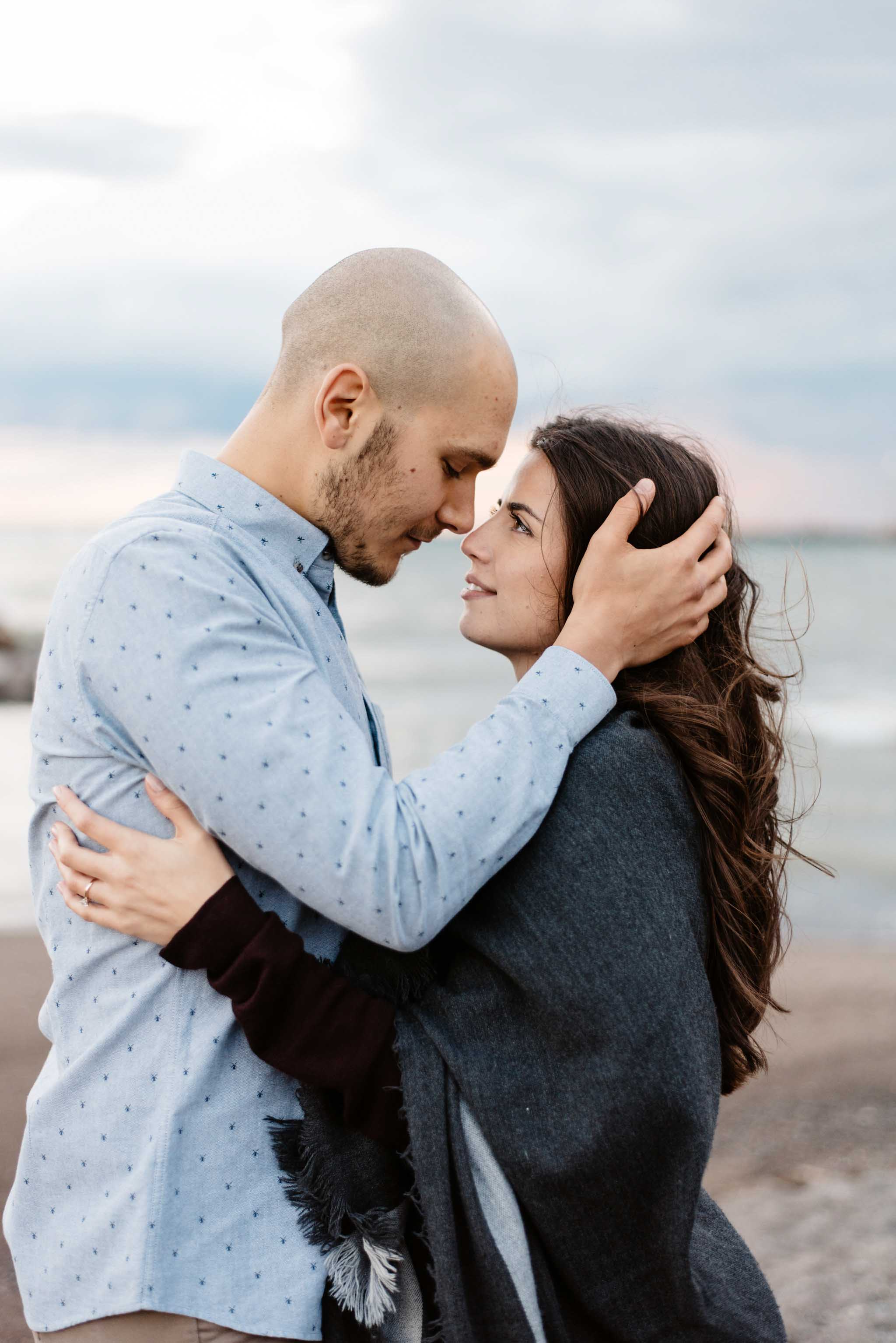 Toronto Beaches Engagement Photos | Olive Photography