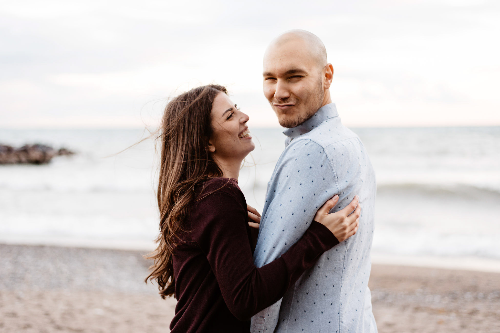 Toronto Beaches Engagement Photos | Olive Photography