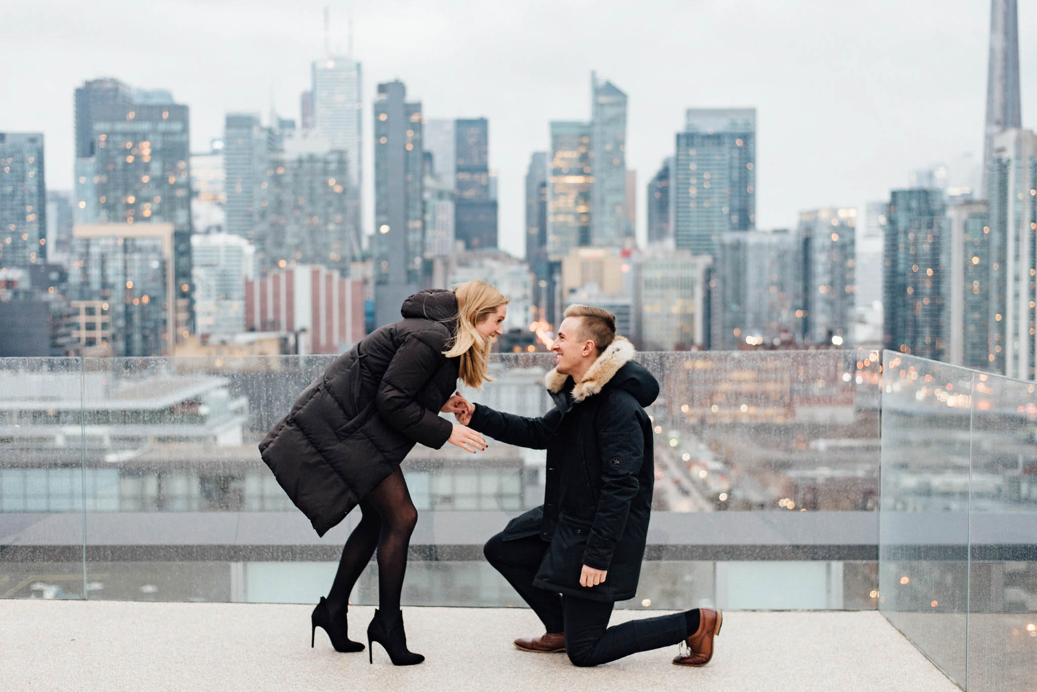 Surprise Toronto Proposal Photography Rob & Jeannie Olive Photography