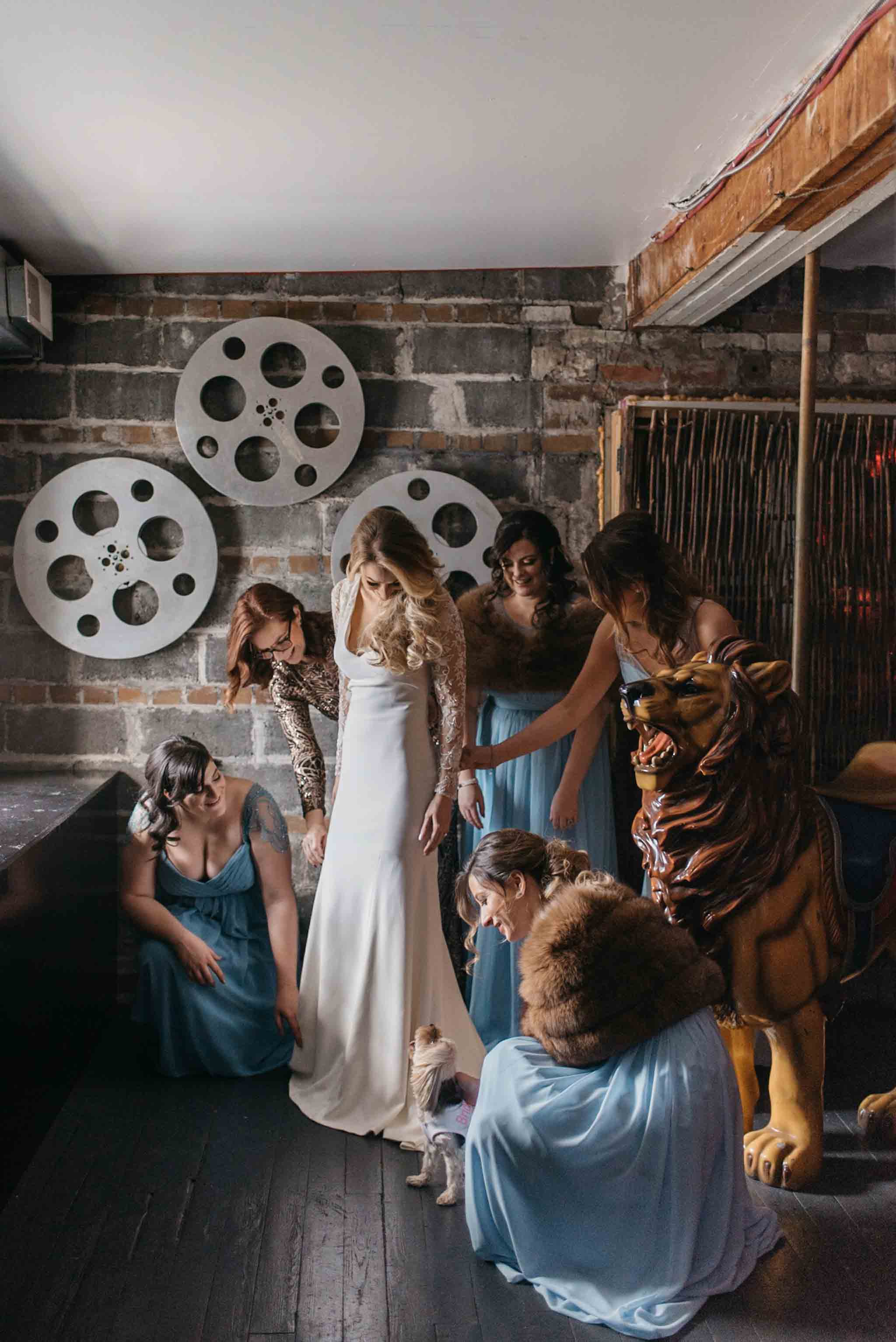 Bridemsaids getting ready photos | Olive Photography Toronto