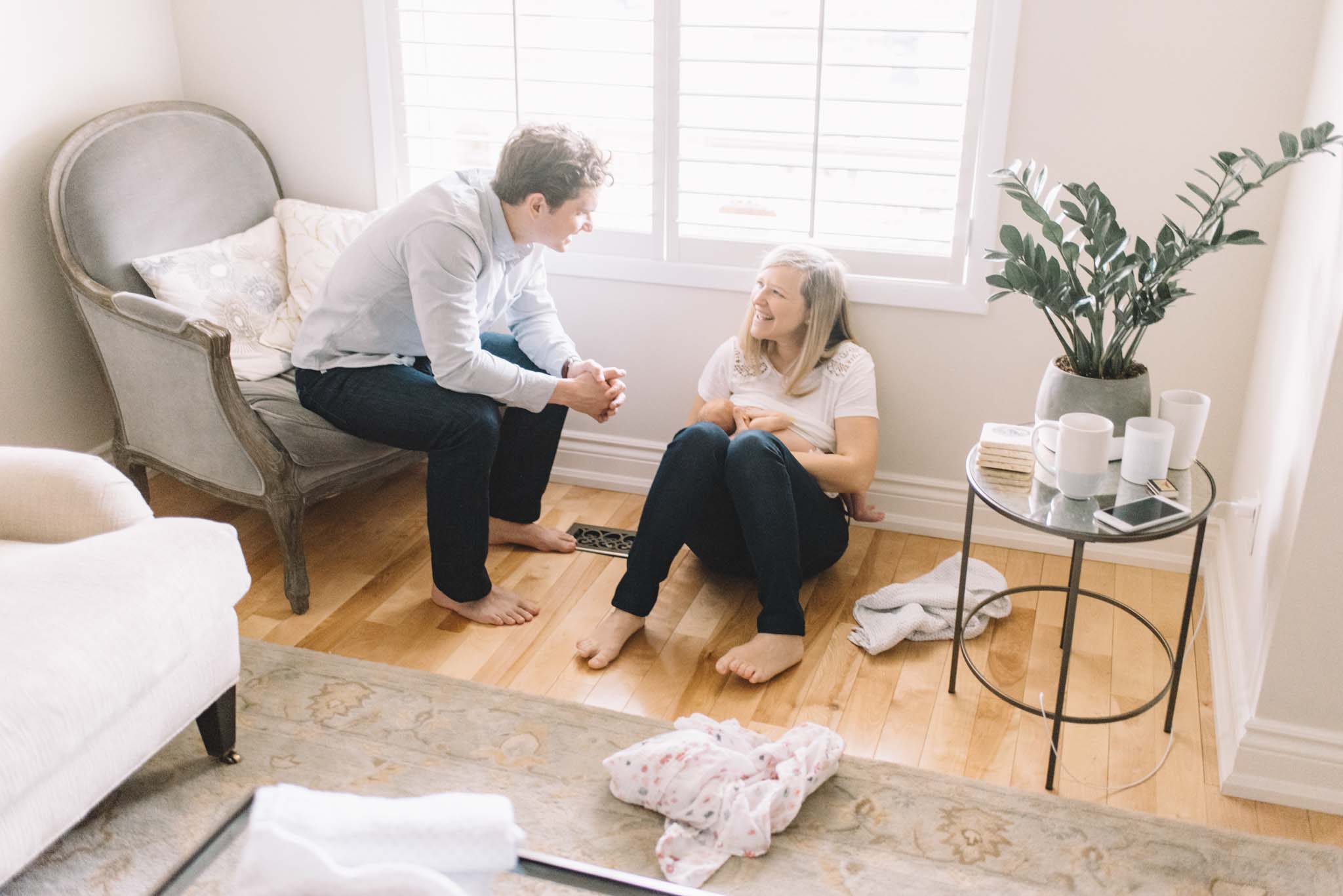 In-Home Lifestyle Newborn Photography Toronto | Olive Photography