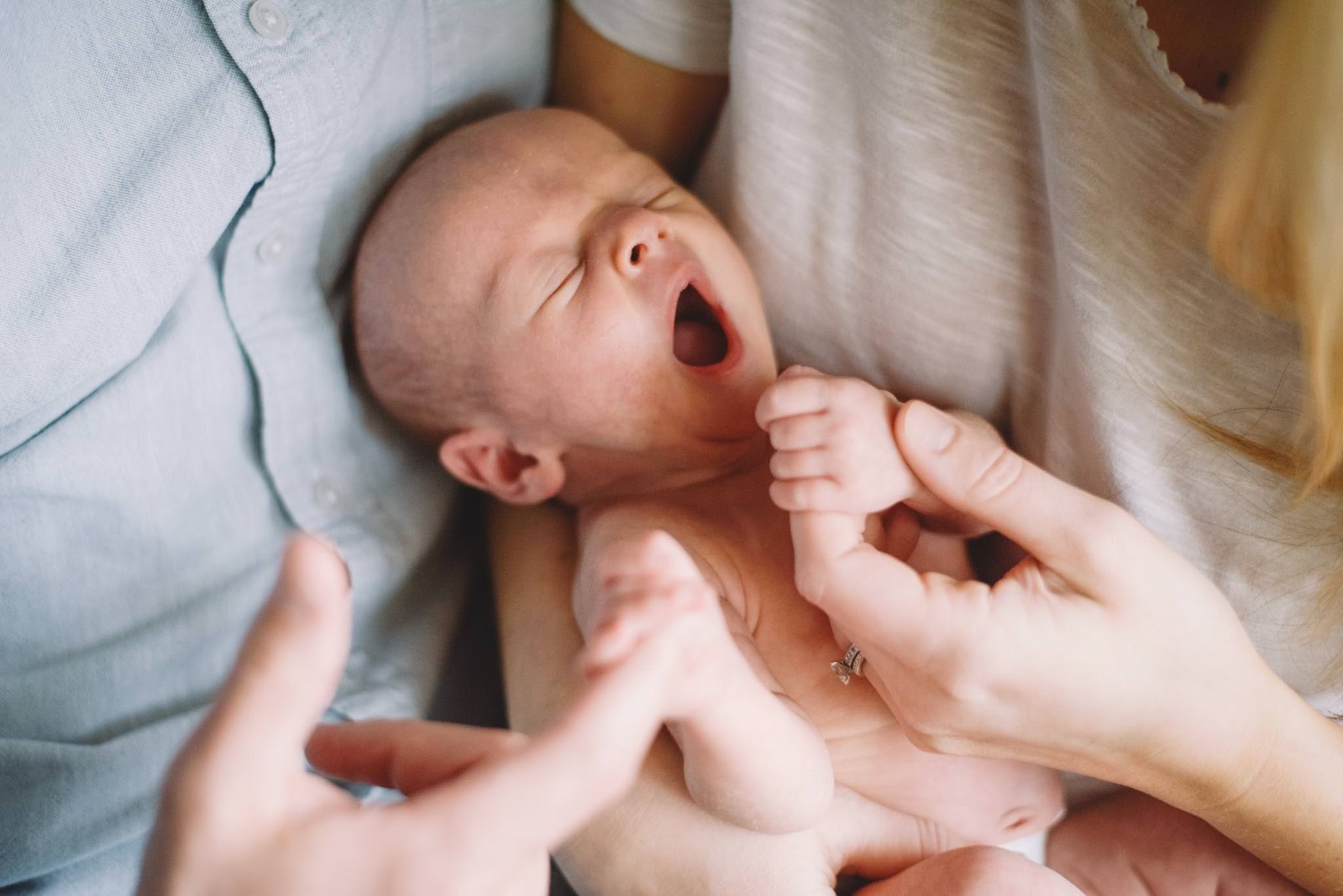 In-Home Lifestyle Newborn Photography Toronto | Olive Photography