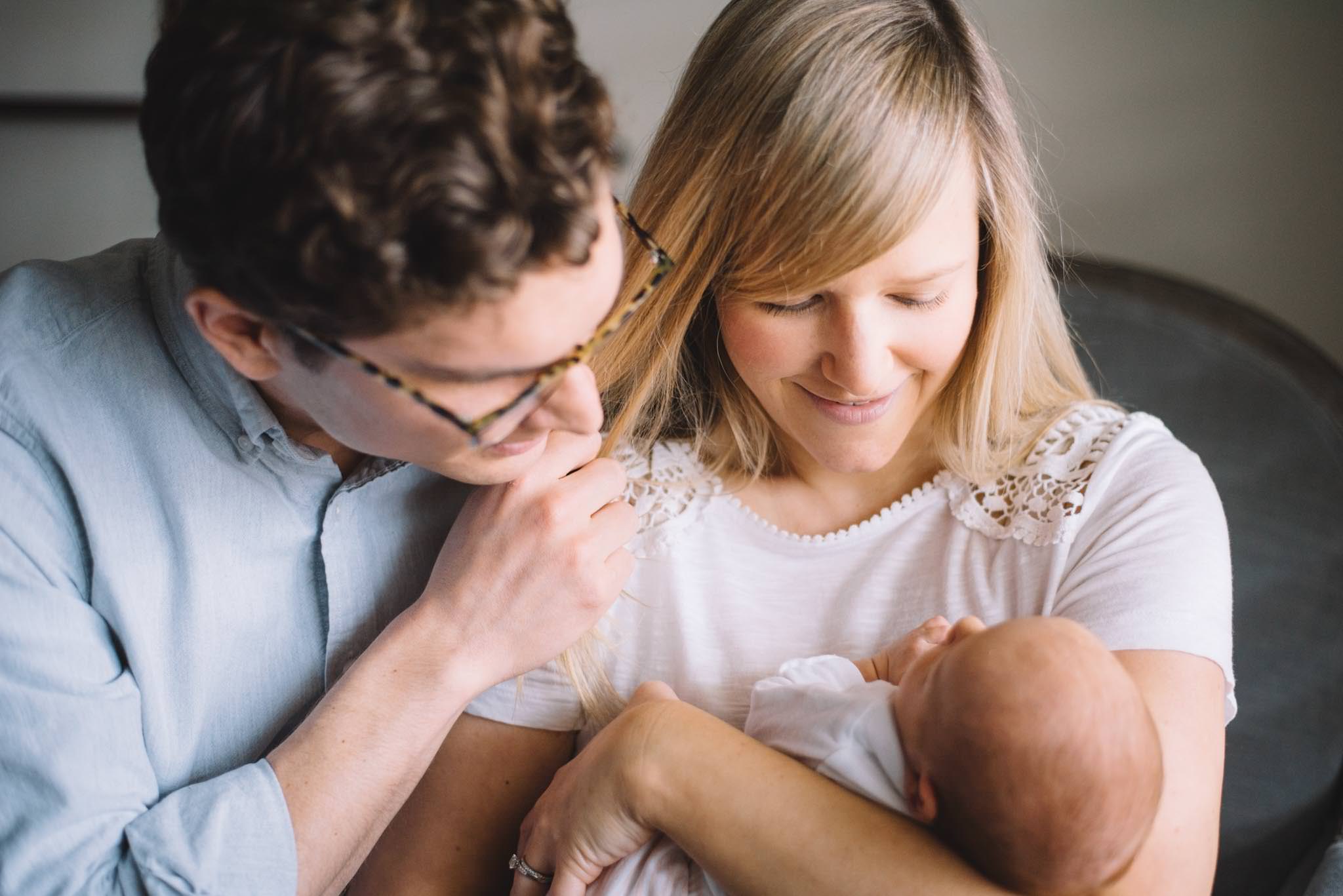 In-Home Lifestyle Newborn Photography Toronto | Olive Photography