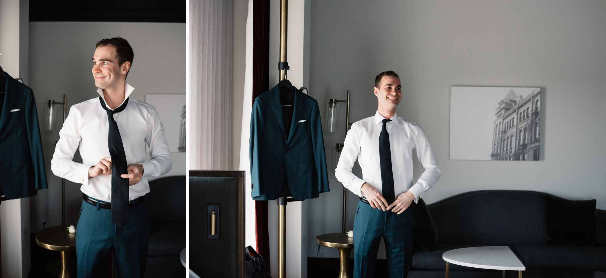 Groom prep photos - Olive Photography - Toronto wedding photographer