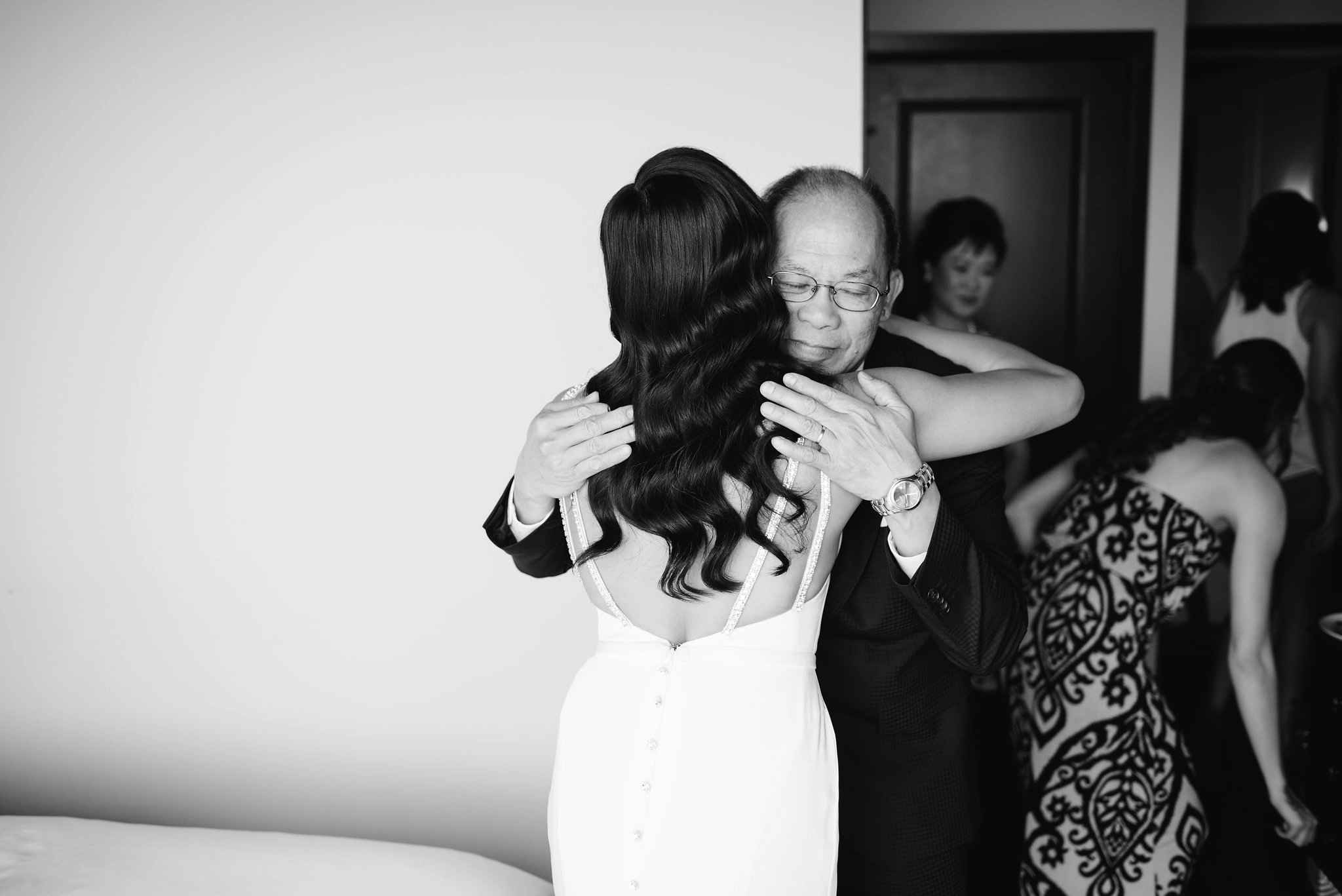 Dad First look - Olive Photography - Toronto wedding photographer
