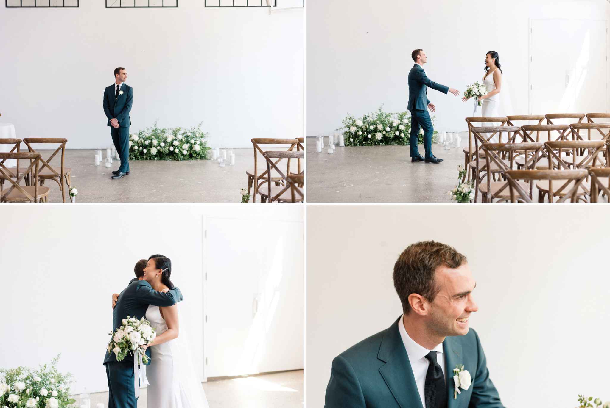 First Look - Olive Photography - Toronto wedding photographer