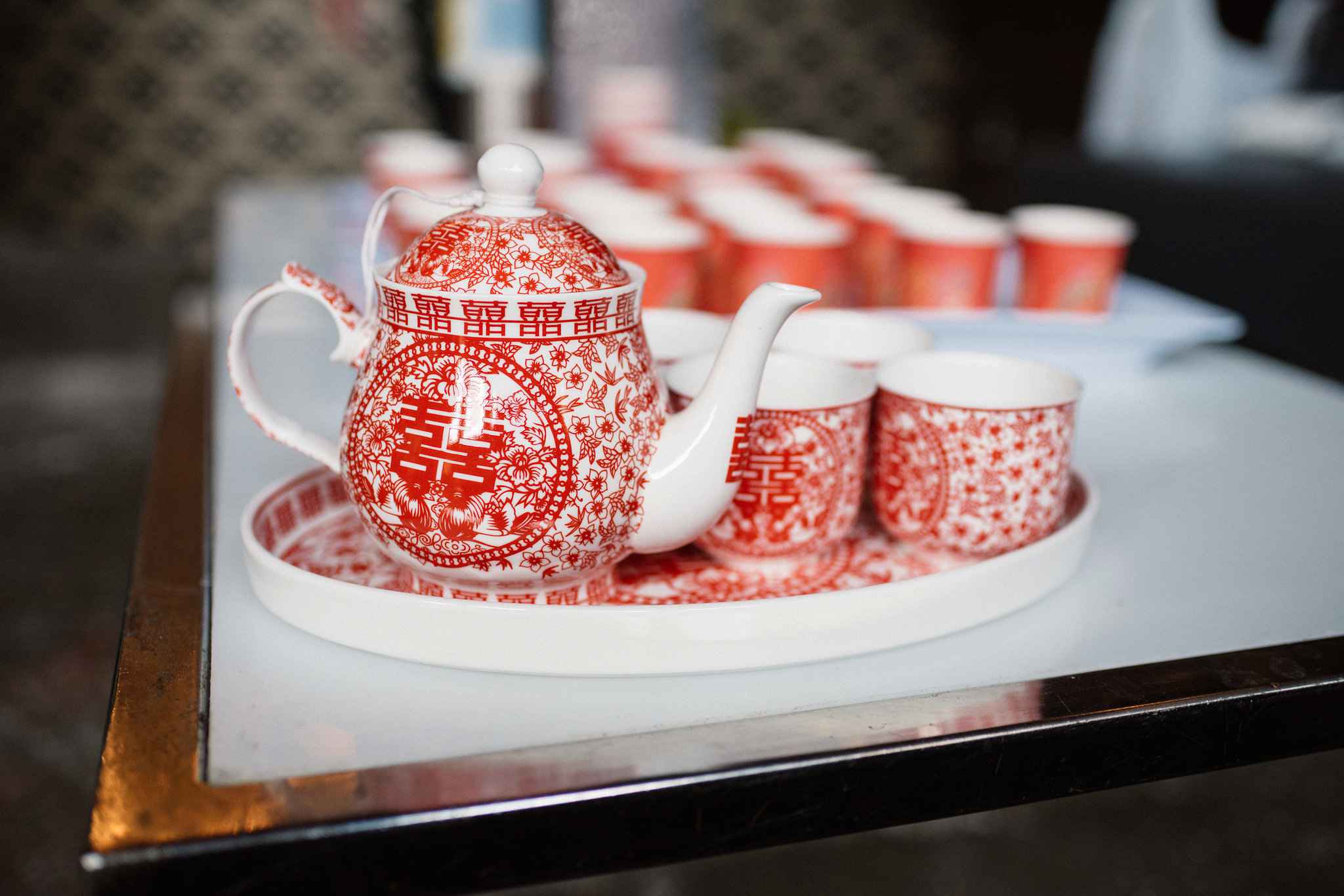 Chinese tea ceremony - Olive Photography - Toronto wedding photographer