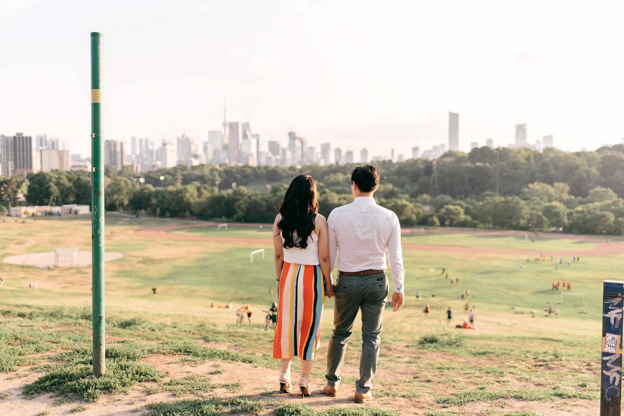 Riverdale Park Engagement Photos | Olive Photography Toronto