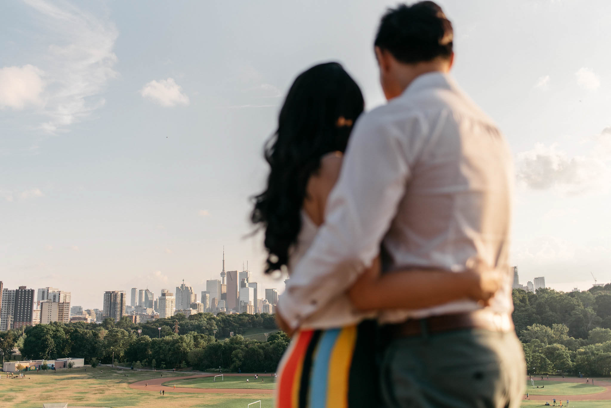 Riverdale Park Engagement Photos | Olive Photography Toronto