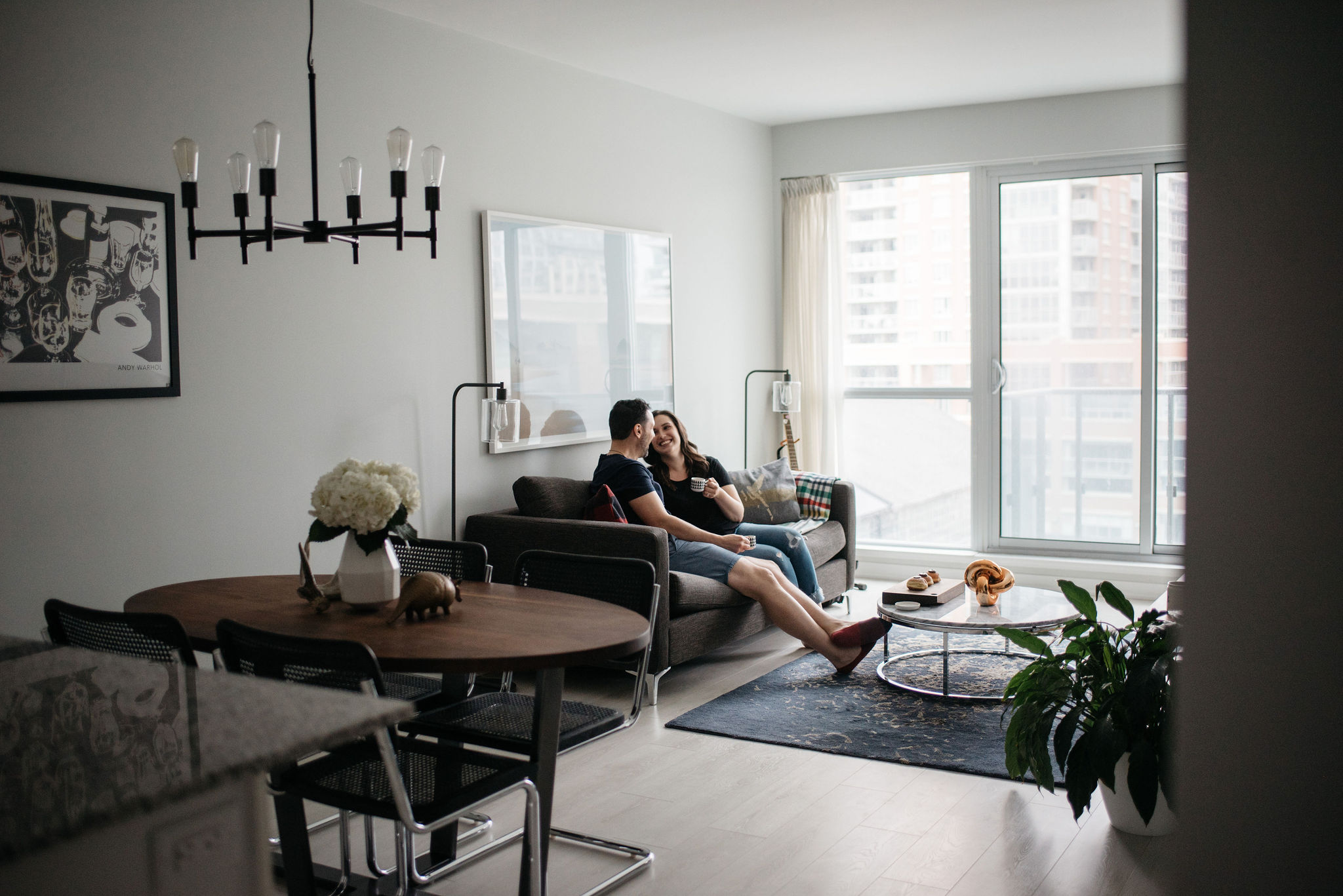 At Home Engagement Photos | Olive Photography Toronto