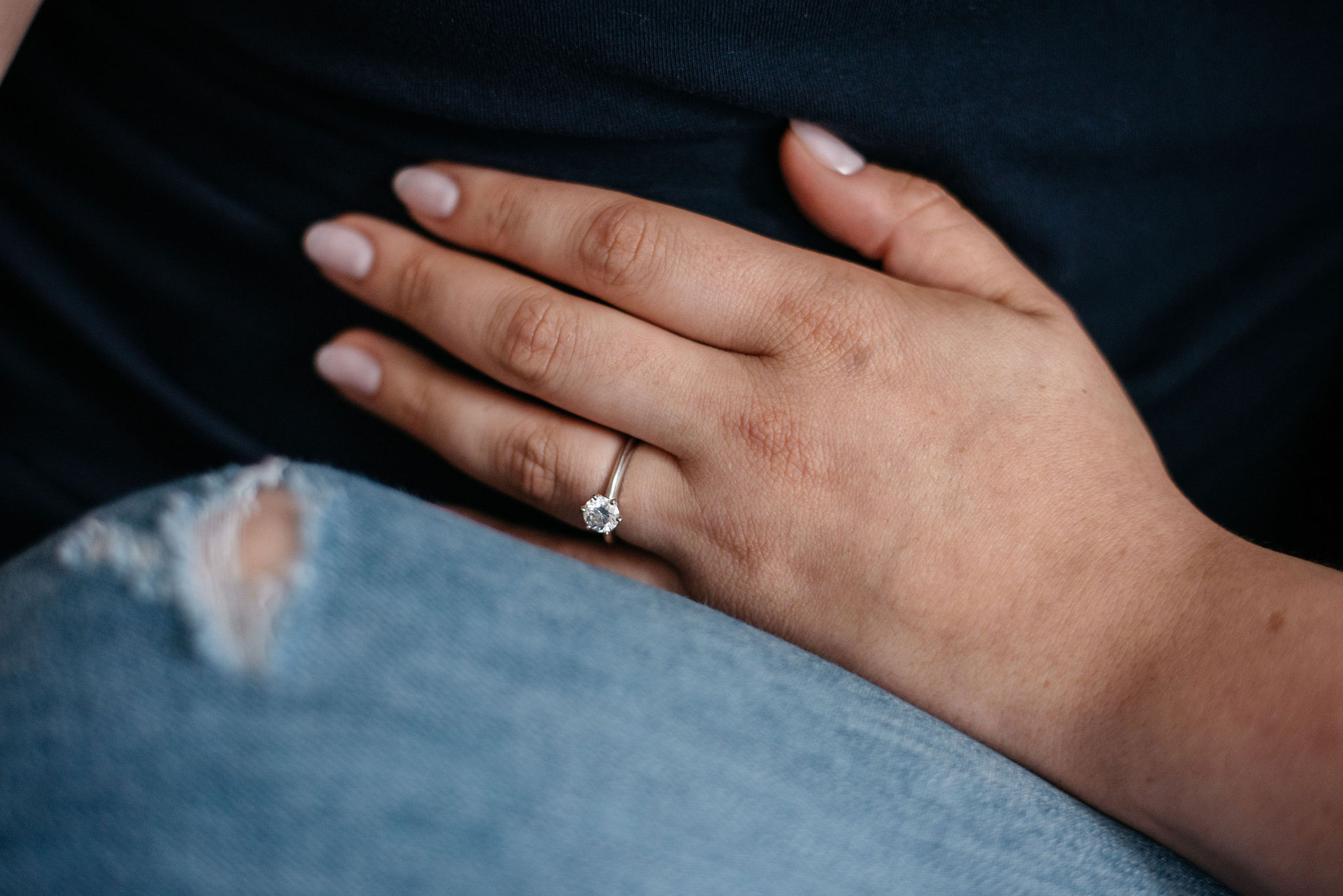 At Home Engagement Photos | Olive Photography Toronto