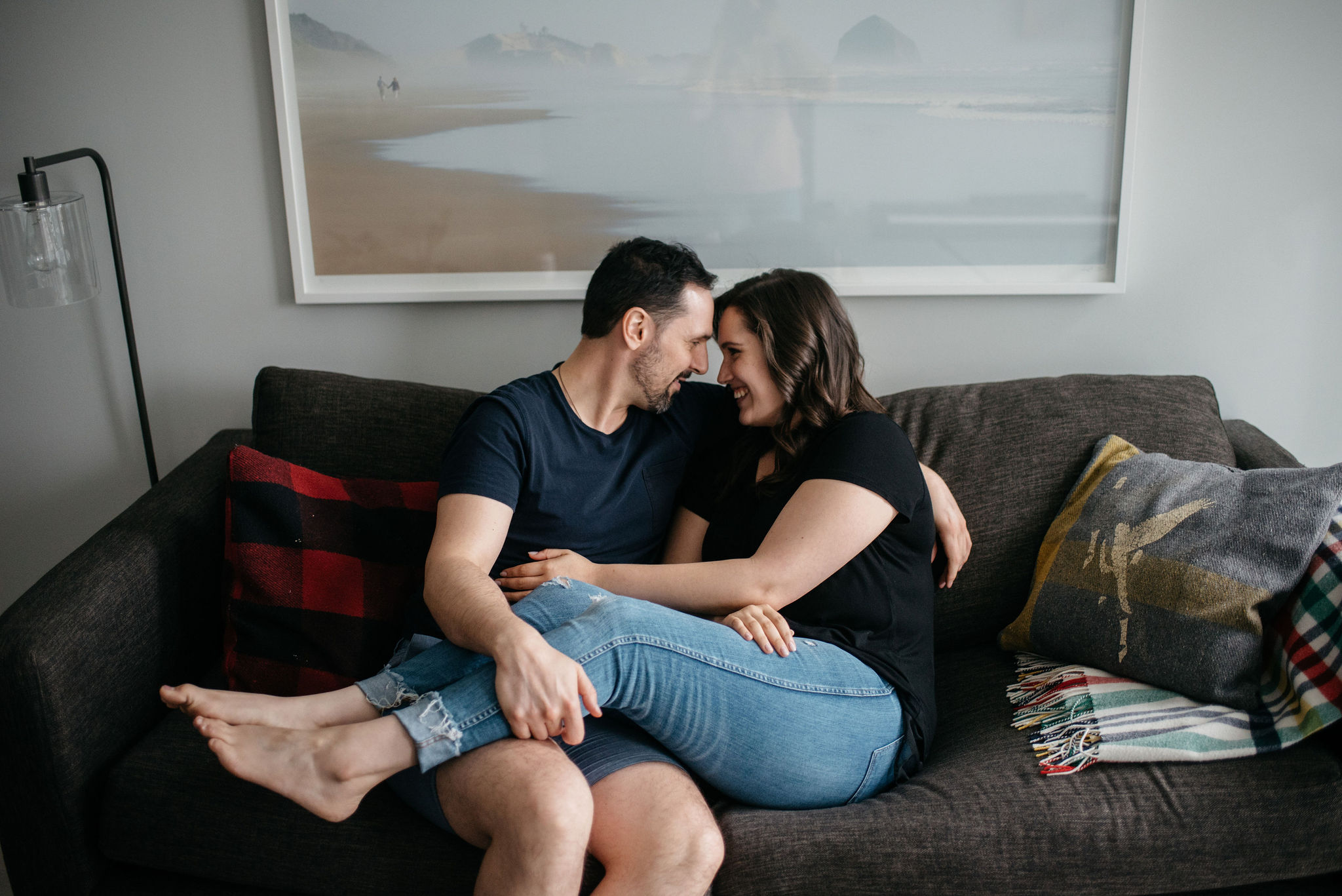 At Home Engagement Photos | Olive Photography Toronto