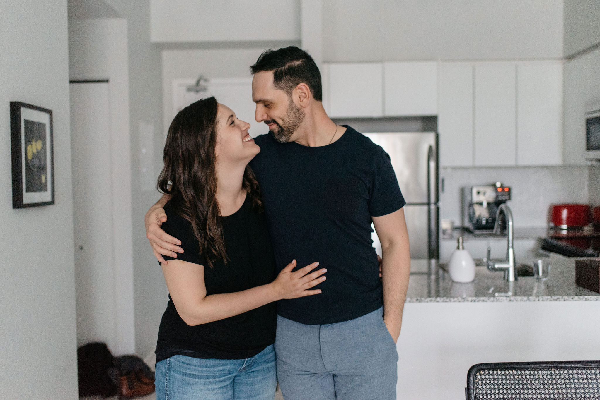 At Home Engagement Photos | Olive Photography Toronto