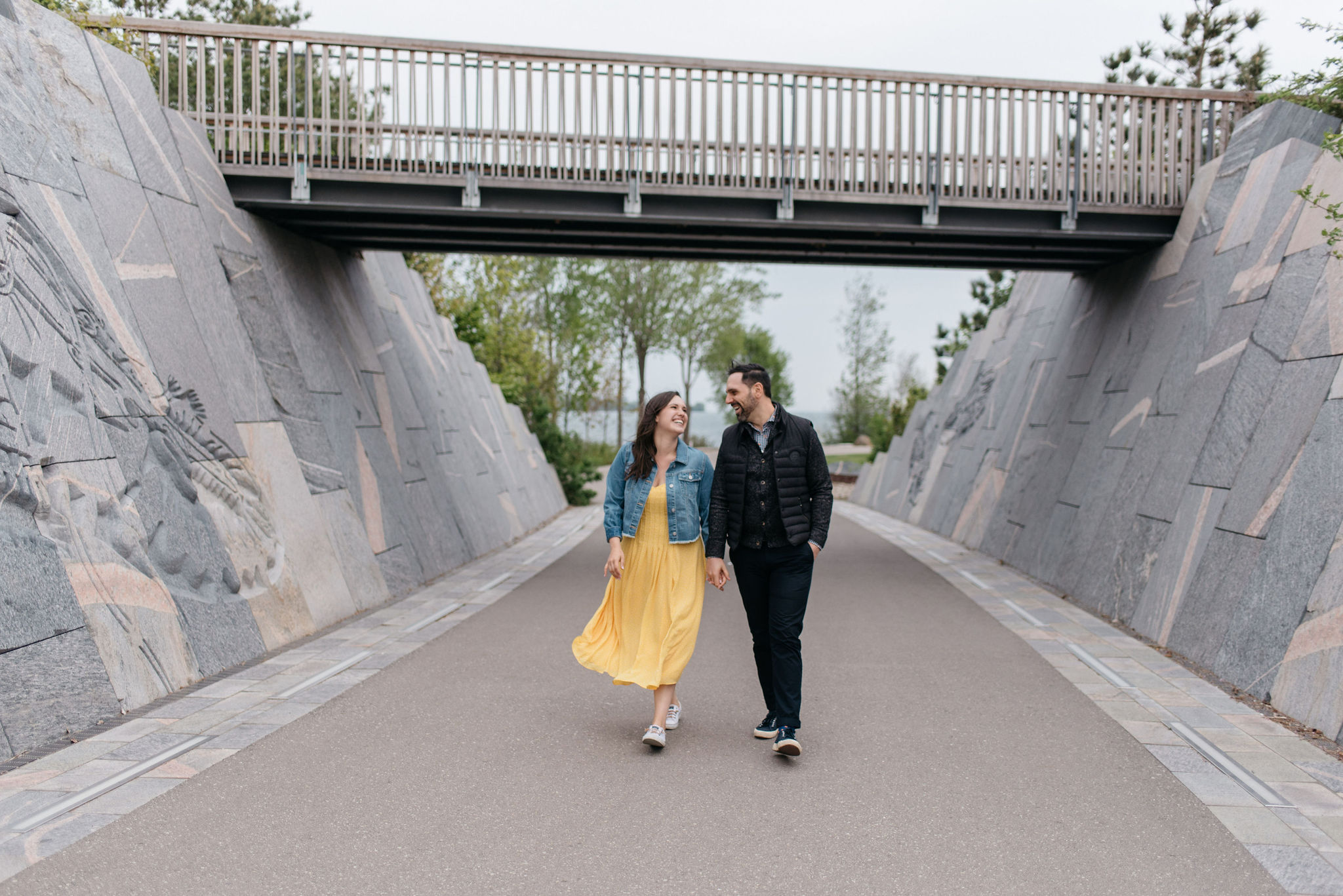 Trillium Park Engagement Photos | Olive Photography Toronto