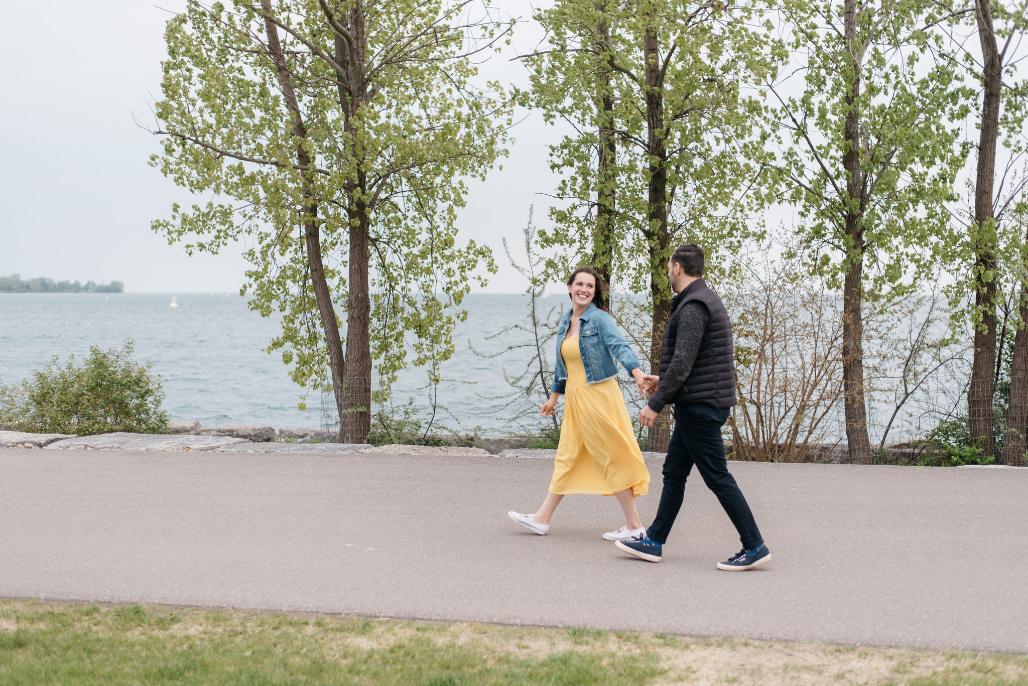 Trillium Park Engagement Photos | Olive Photography Toronto