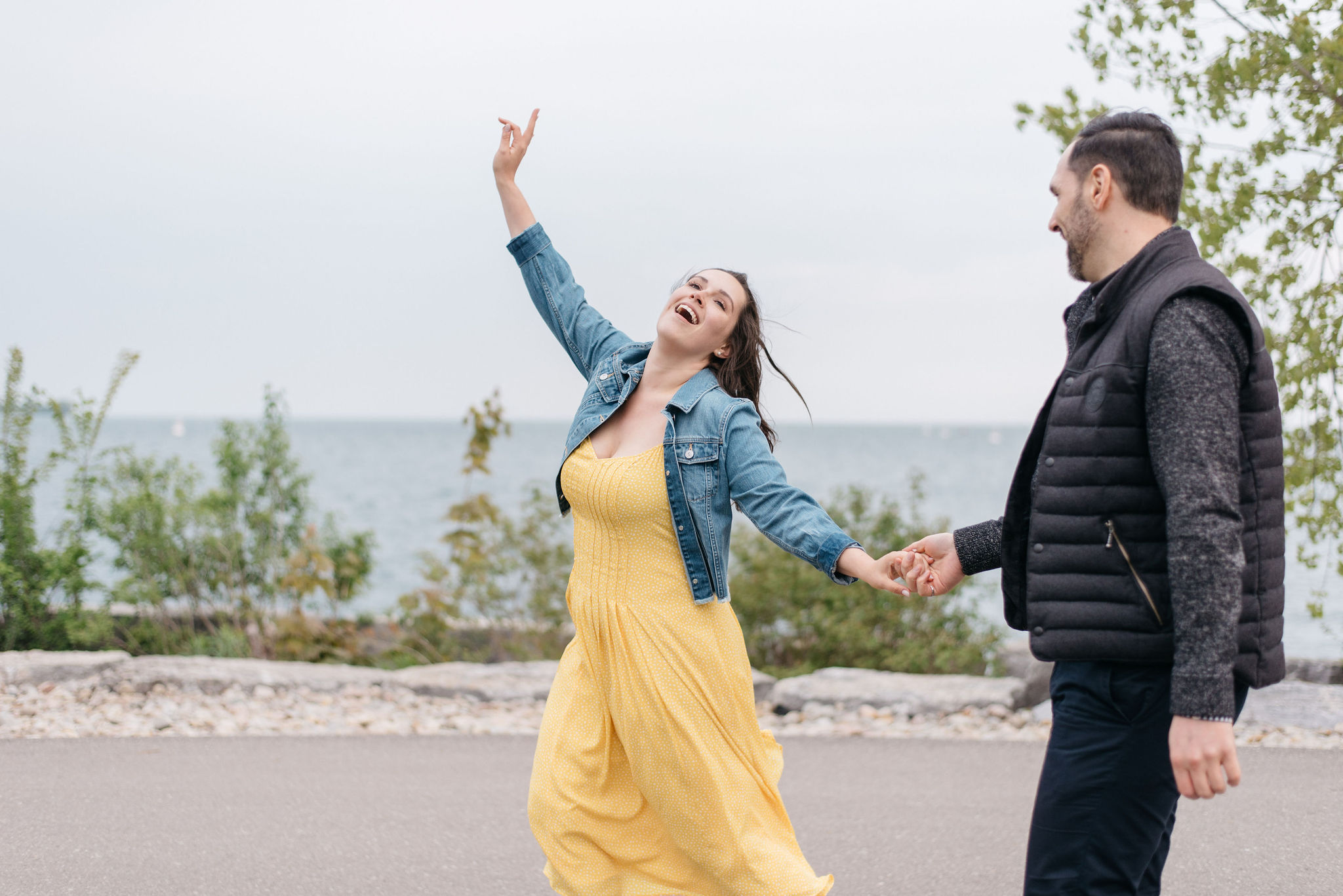 Trillium Park Engagement Photos | Olive Photography Toronto