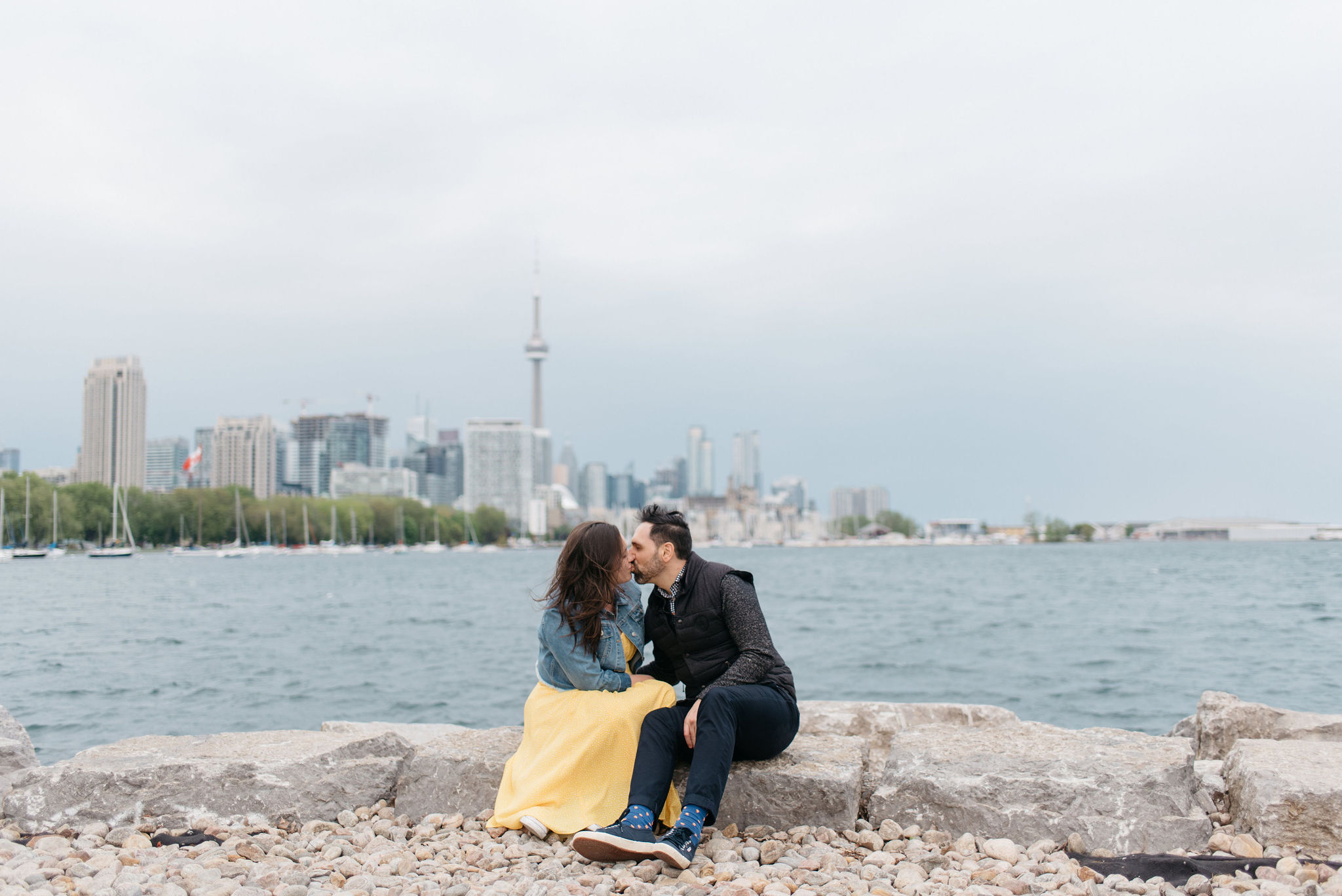 Trillium Park Engagement Photos | Olive Photography Toronto