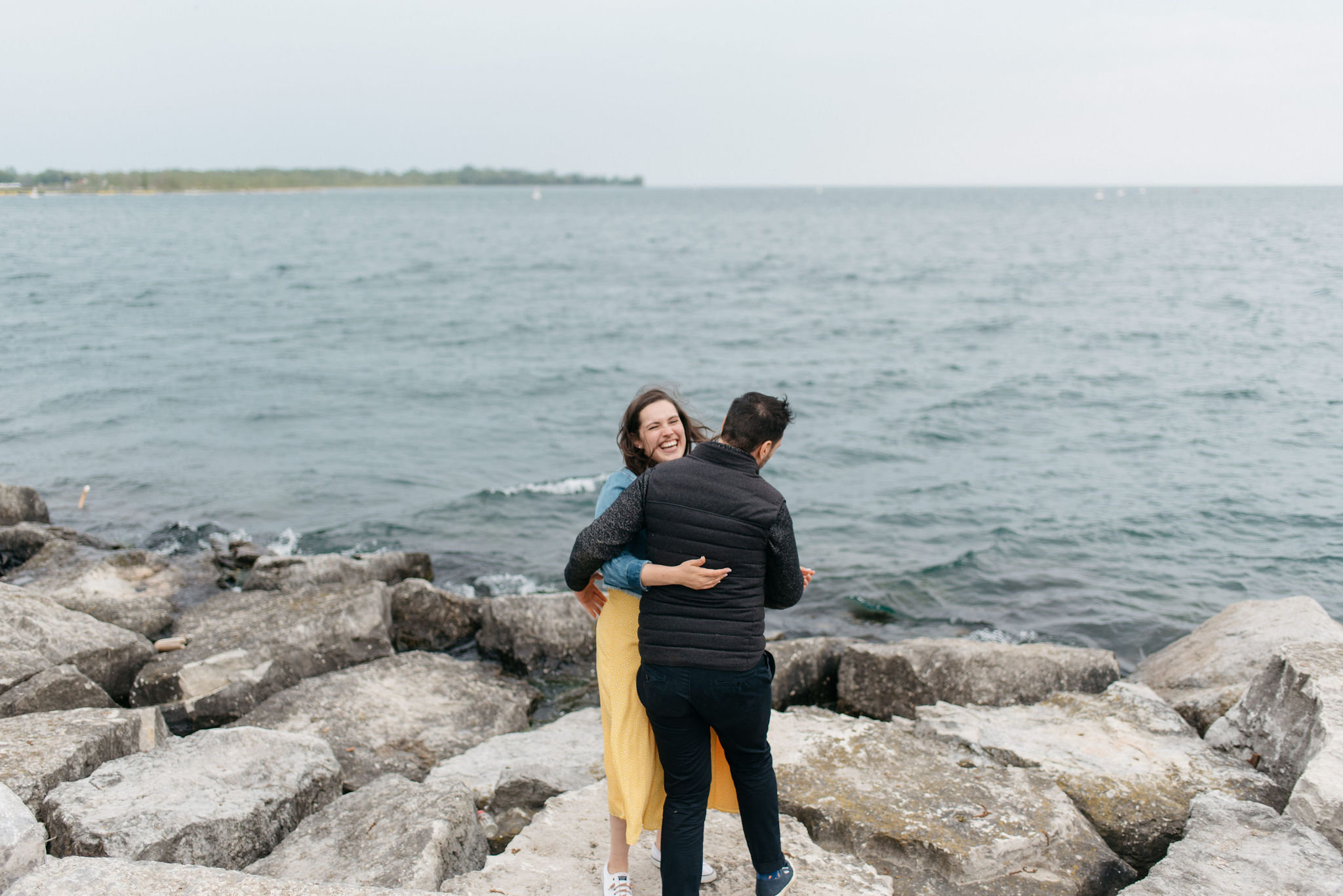 Trillium Park Engagement Photos | Olive Photography Toronto