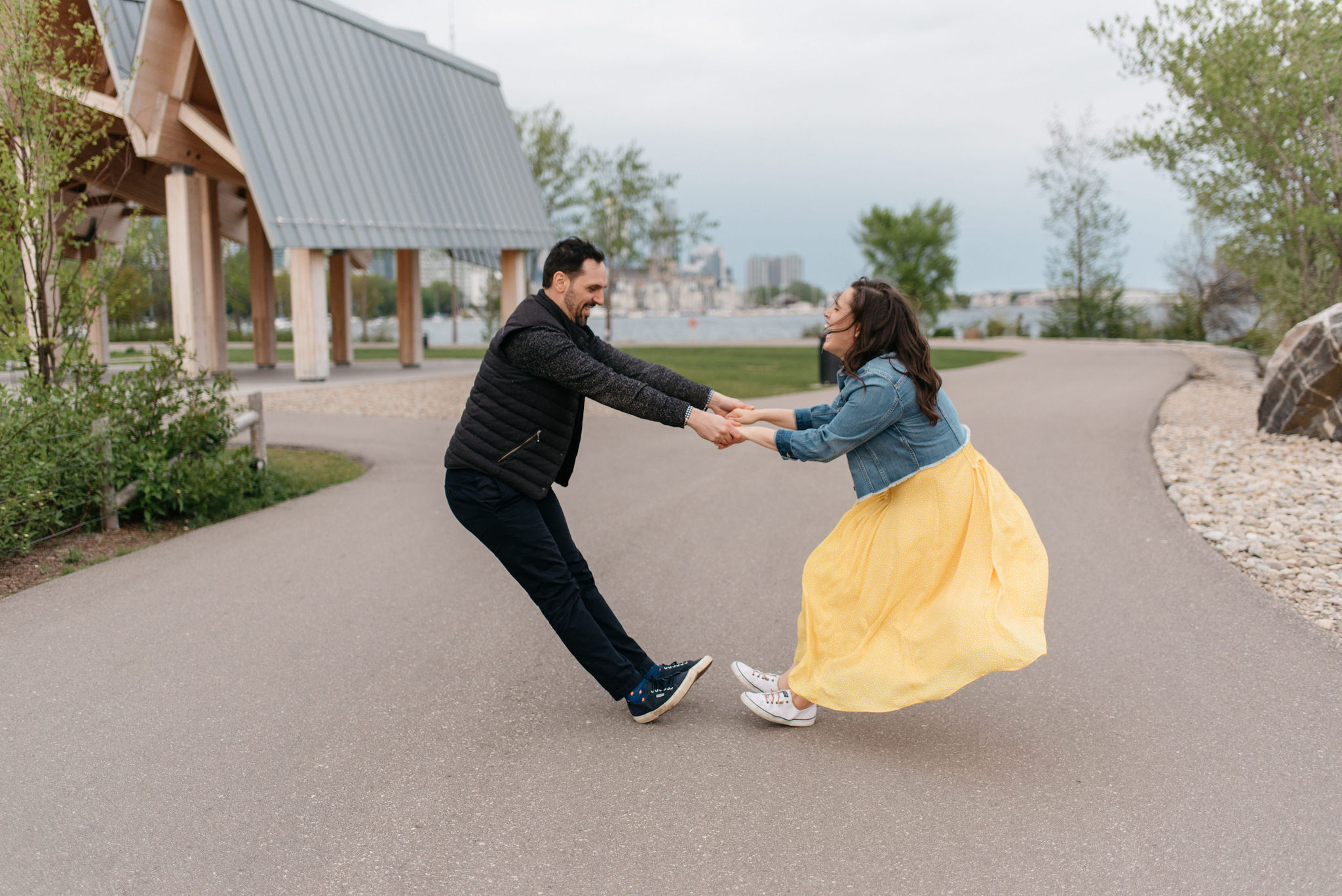 Trillium Park Engagement Photos | Olive Photography Toronto