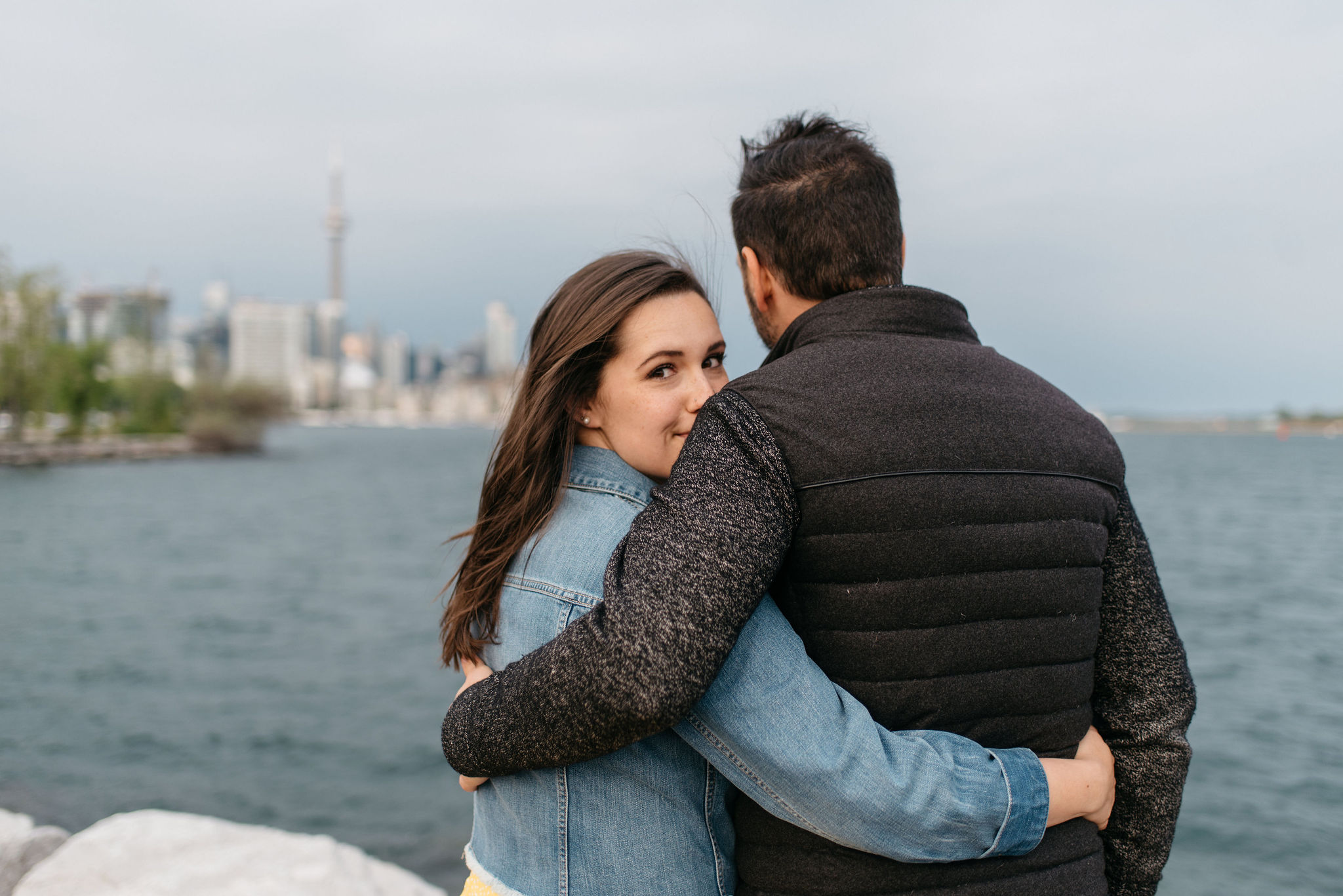 Trillium Park Engagement Photos | Olive Photography Toronto