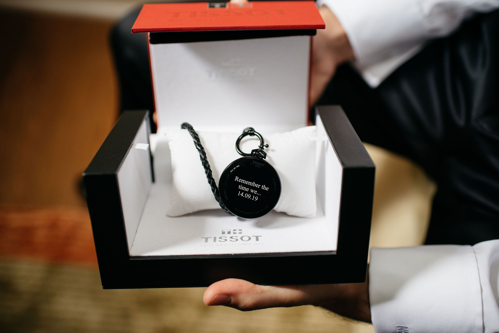 Groom gift pocketwatch | Olive Photography Toronto
