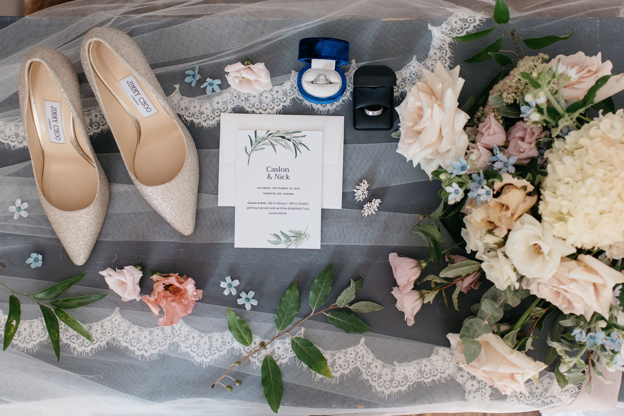 Layflat bridal details | Olive Photography Toronto